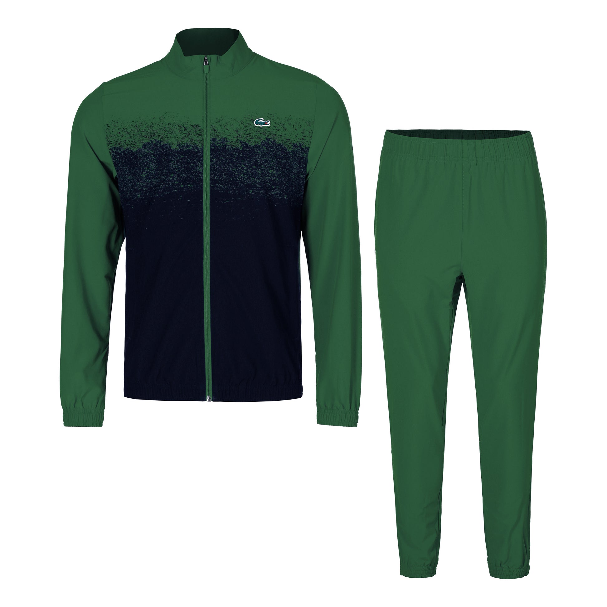 Lacoste Djokovic Chándal Hombres-Verde Oscuro,Azul Oscuro