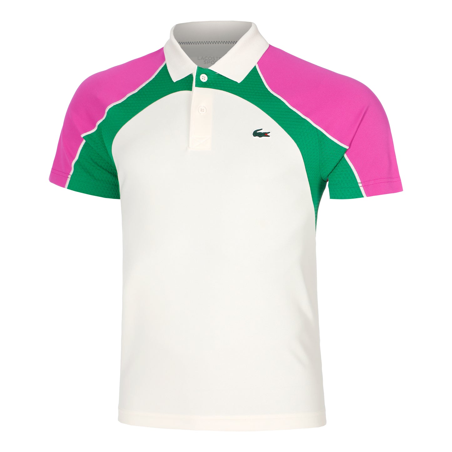 Lacoste Polo Hombres-Crema,Multicolor