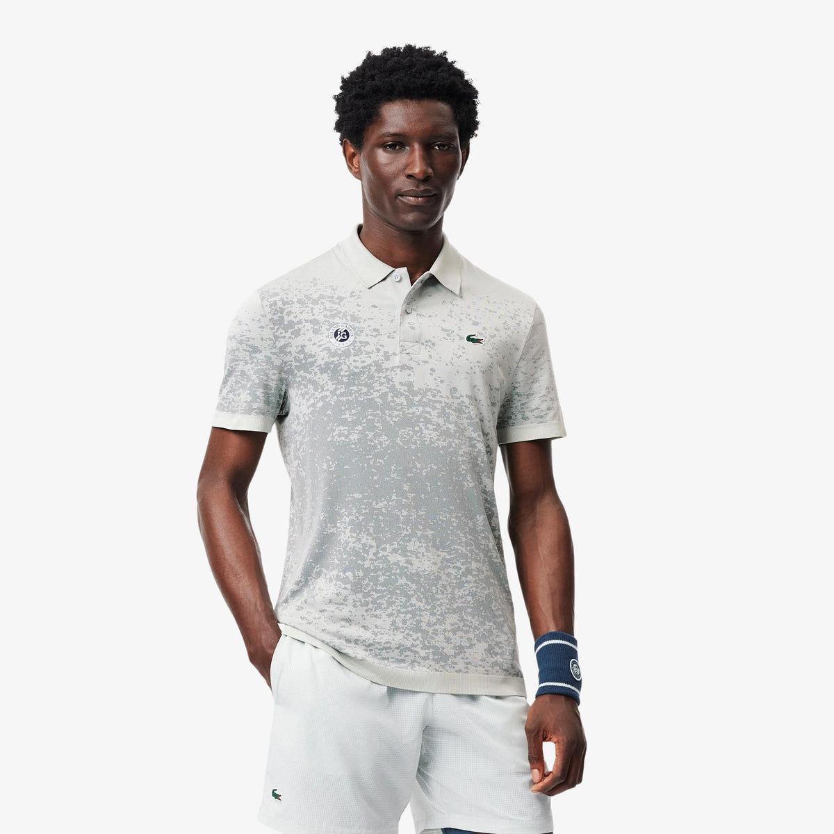 Lacoste Polo Hombres - gris claro, gris