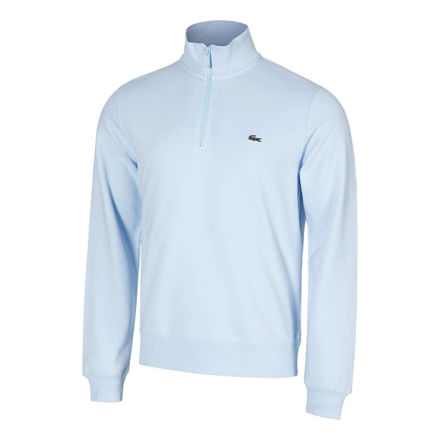 Lacoste High Neck Sudadera Hombres - azul claro