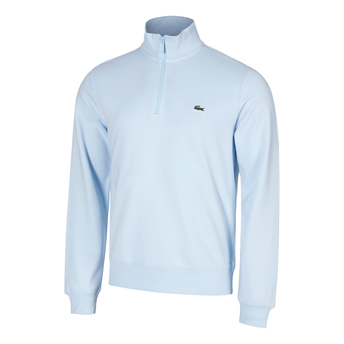Lacoste High Neck Sudadera Hombres - azul claro