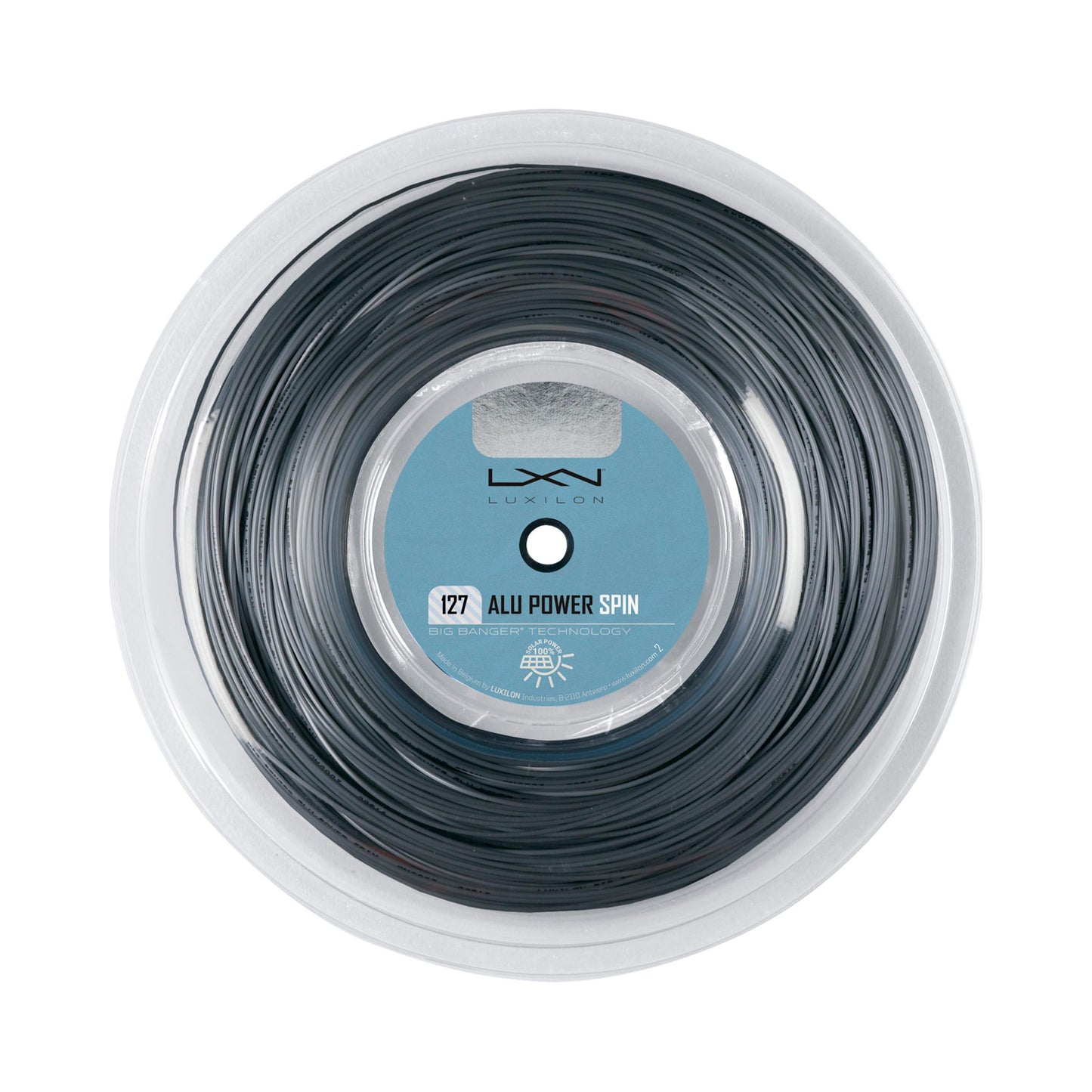 Luxilon Alu Power Spin Bobinas De Cordaje 220m-Plateado