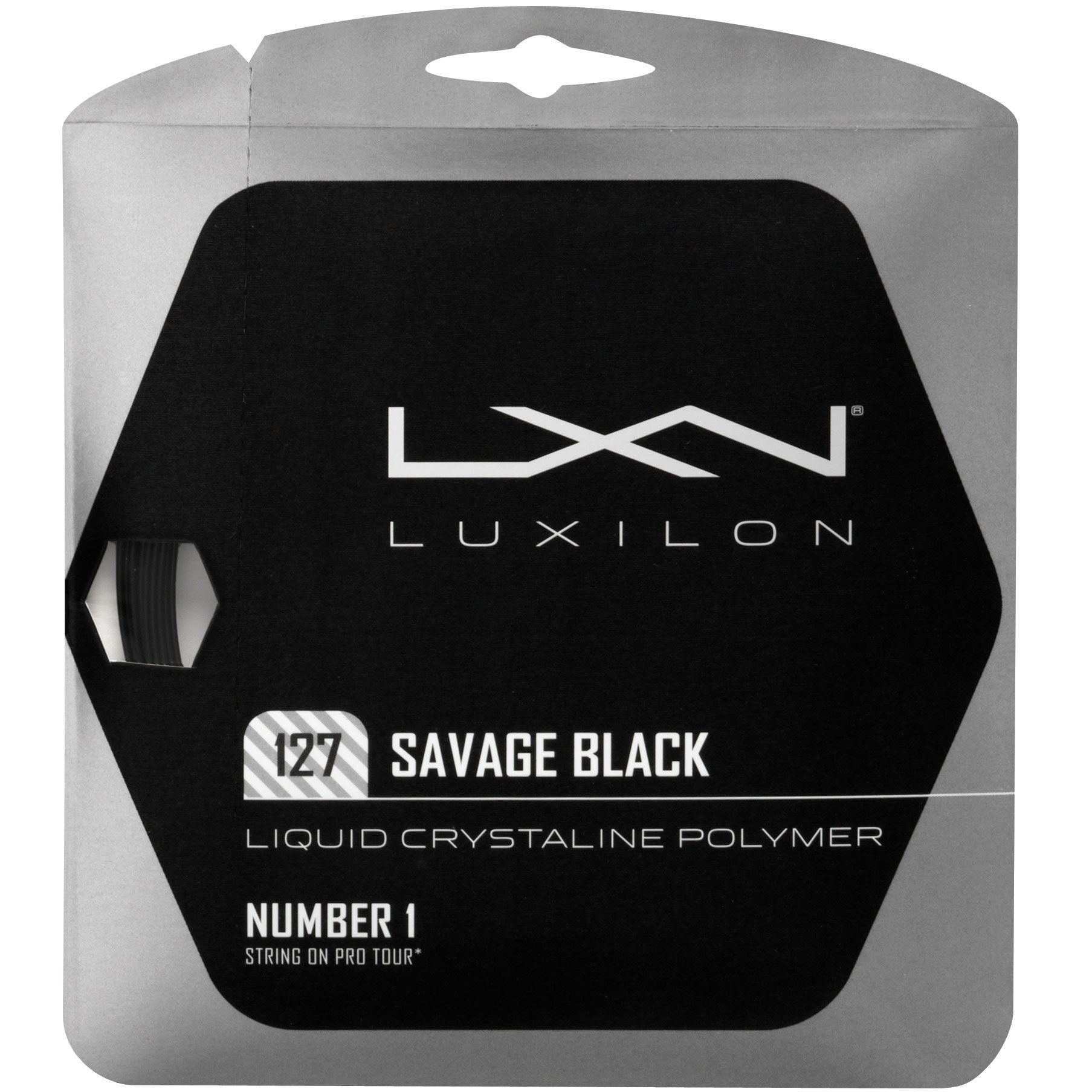 Luxilon Savage  Sets Individuales 12,2m - negro