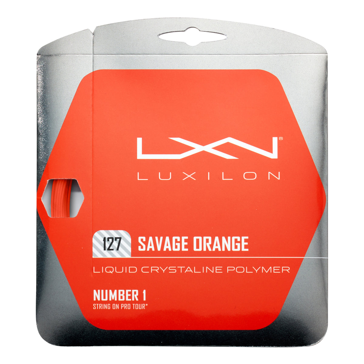 Luxilon Savage Sets Individuales 12,2m - naranja