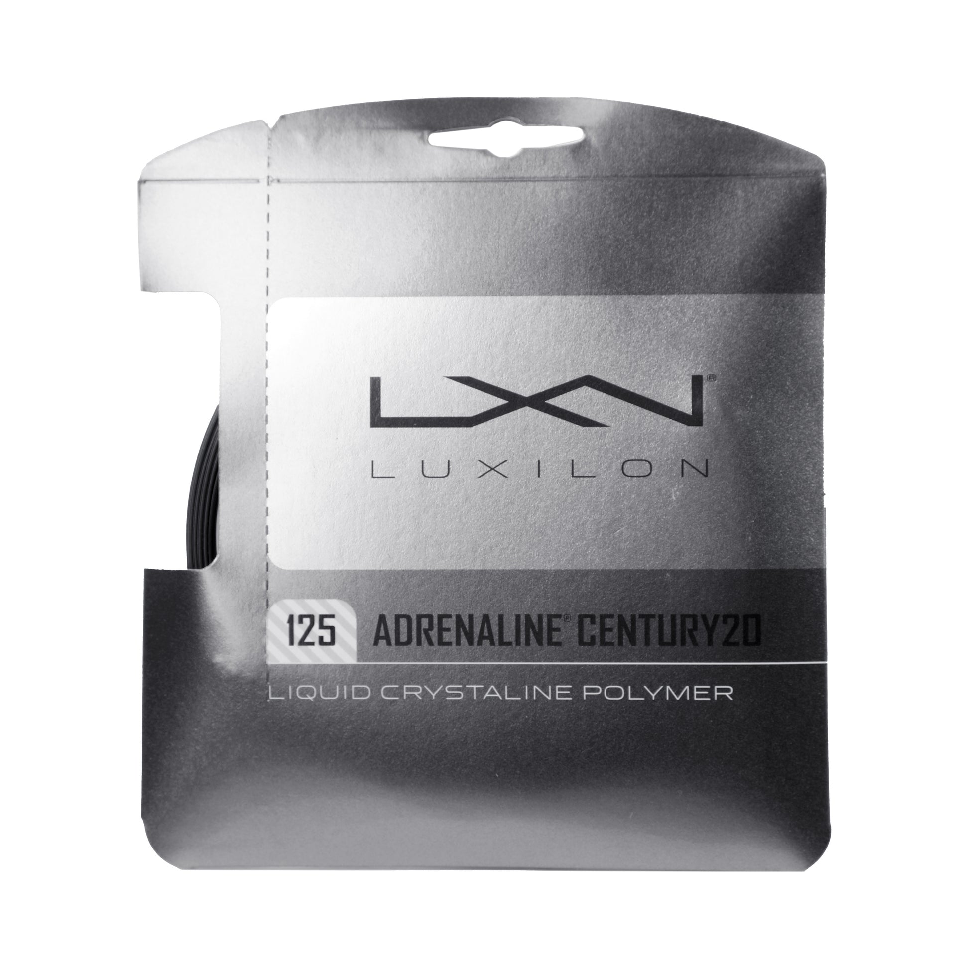 Luxilon Adrenaline Century20 Sets Individuales 12,2m Edición Especial-Negro