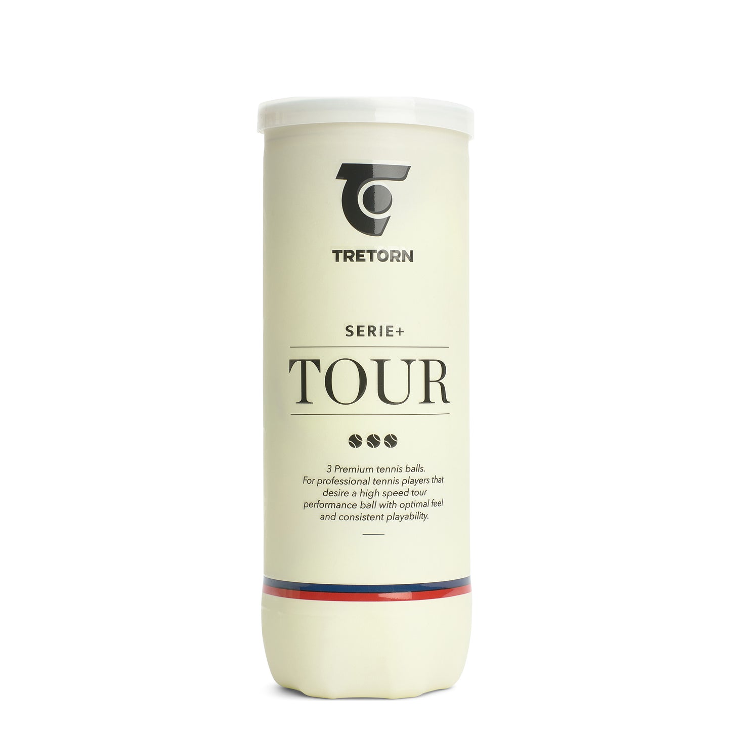Tretorn Serie+Tour Bote de 3 pelotas