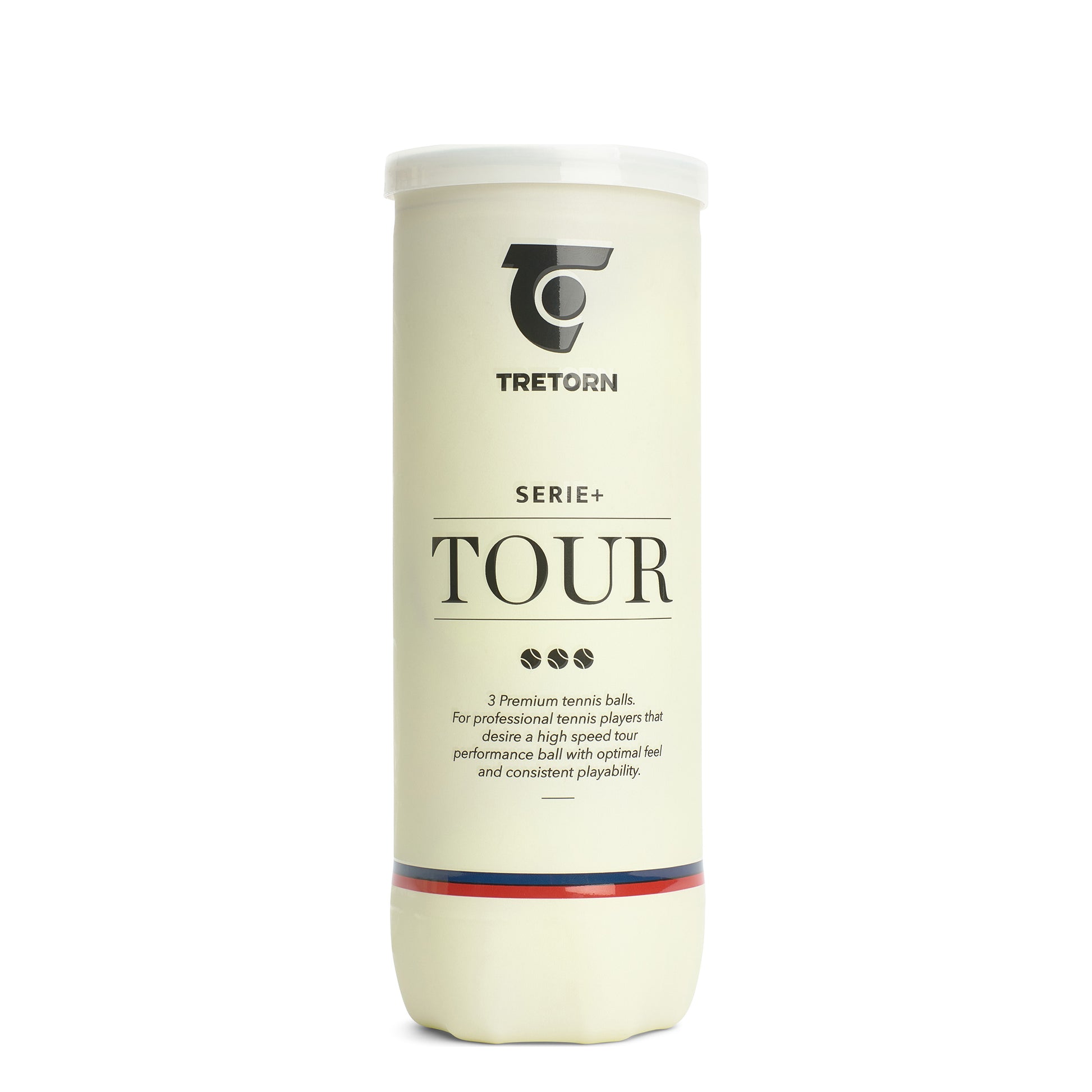 Tretorn Serie+Tour Bote de 3 pelotas