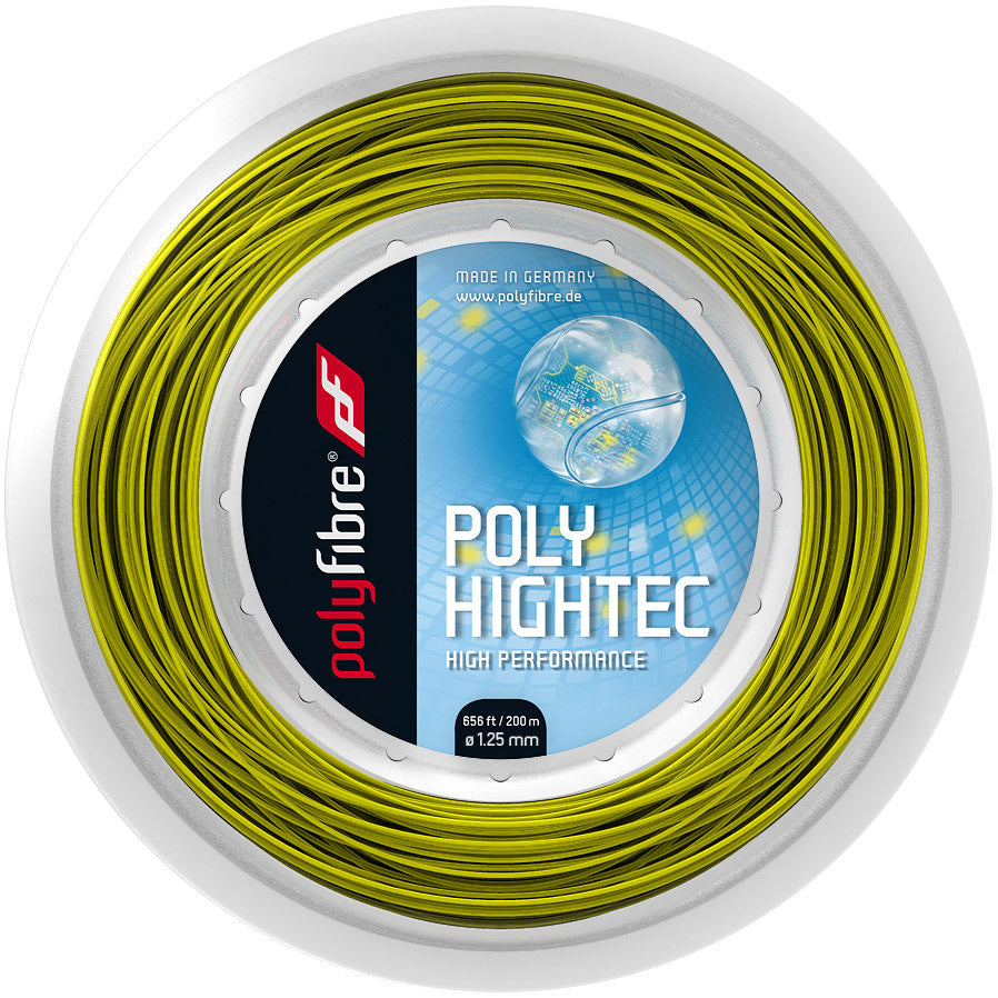 Polyfibre Poly Hightec Bobinas De Cordaje 200m-Amarillo