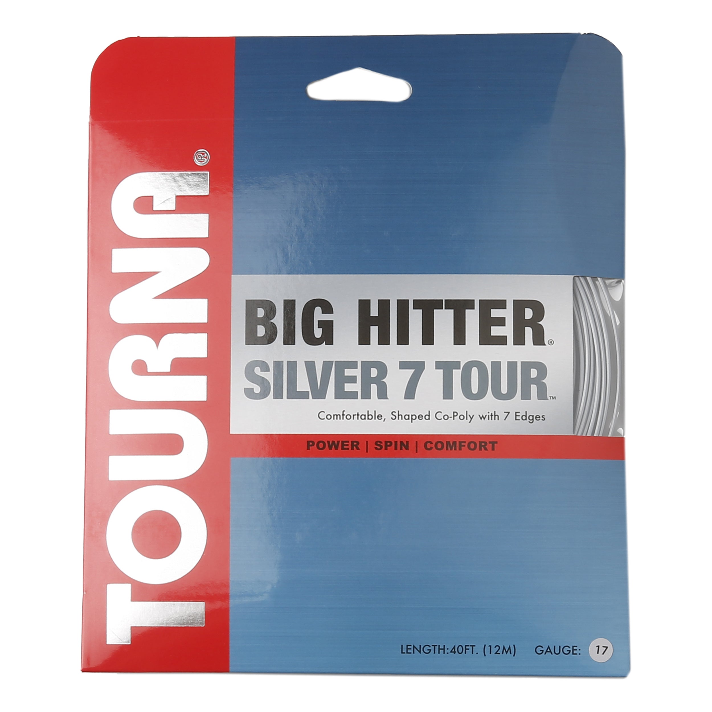 Tourna Silver7 Tour Sets Individuales 12m-Plateado