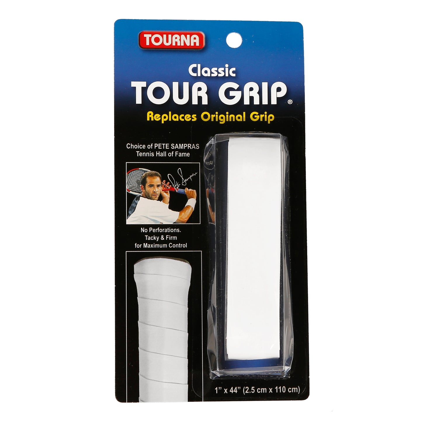 Tourna Tour Grip Pack De 1-Blanco