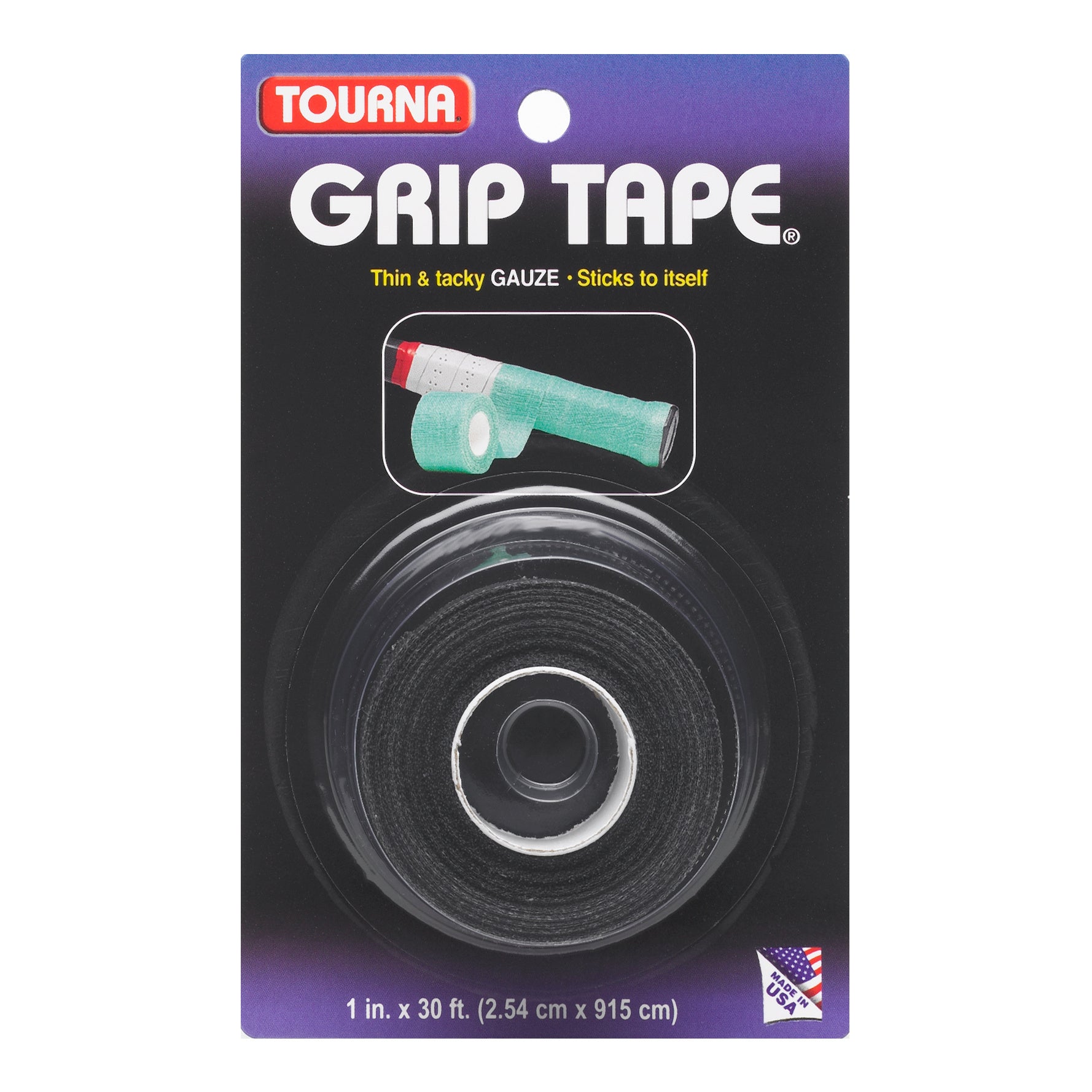 Tourna Grip Tape Pack de 1 - negro
