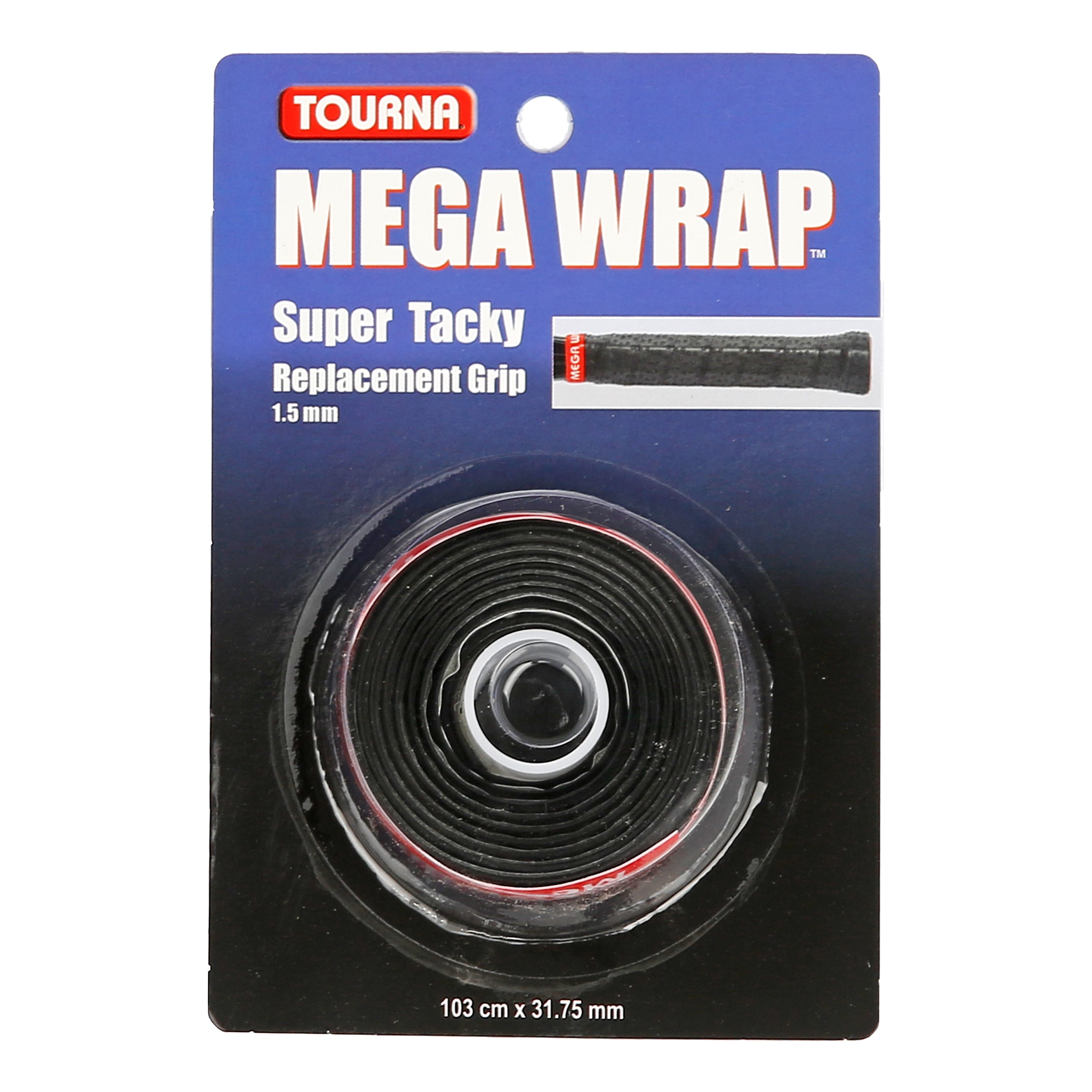 Tourna Mega Wrap Pack De 1-Negro