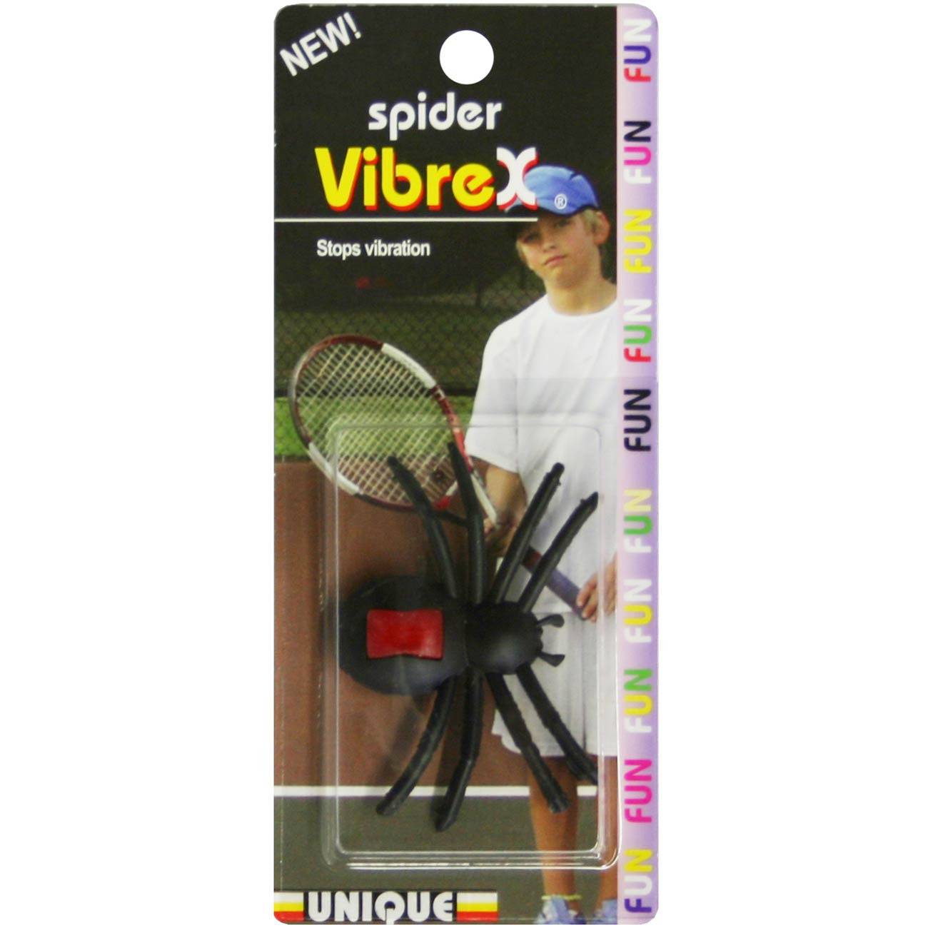 Tourna Spider Vibrex Antivibradores Pack De 1-Negro