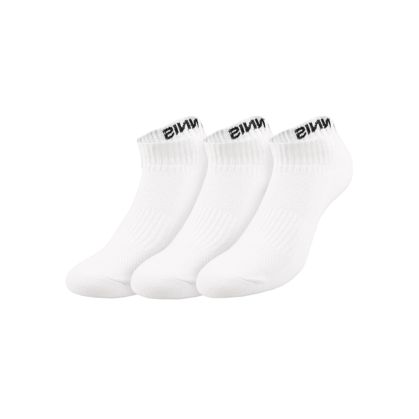 Tennis-Point Calcetines de tenis Pack de 3 Unisex - blanco, negro