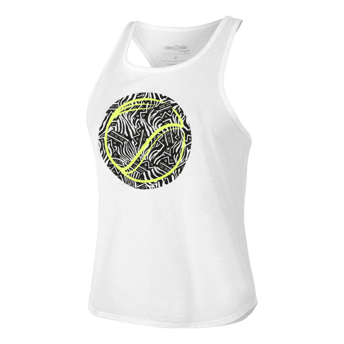 Tennis-Point Camo Dazzle Camiseta de tirantes Mujeres - blanco, multicolor