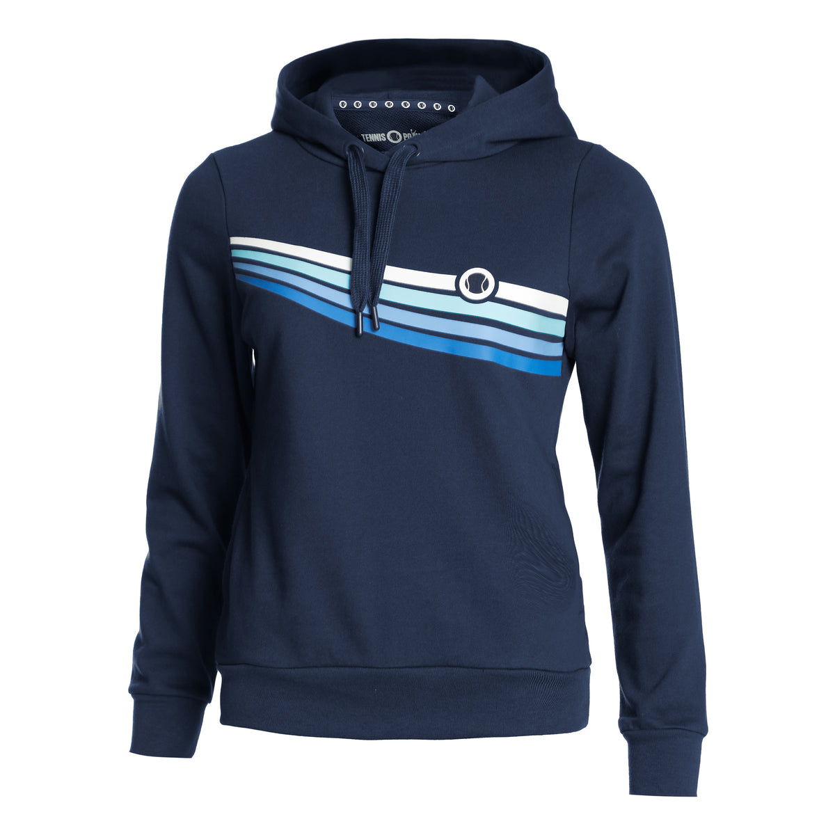 Tennis-Point Sudadera Con Capucha Edición Especial Mujeres-Azul Oscuro,Multicolor