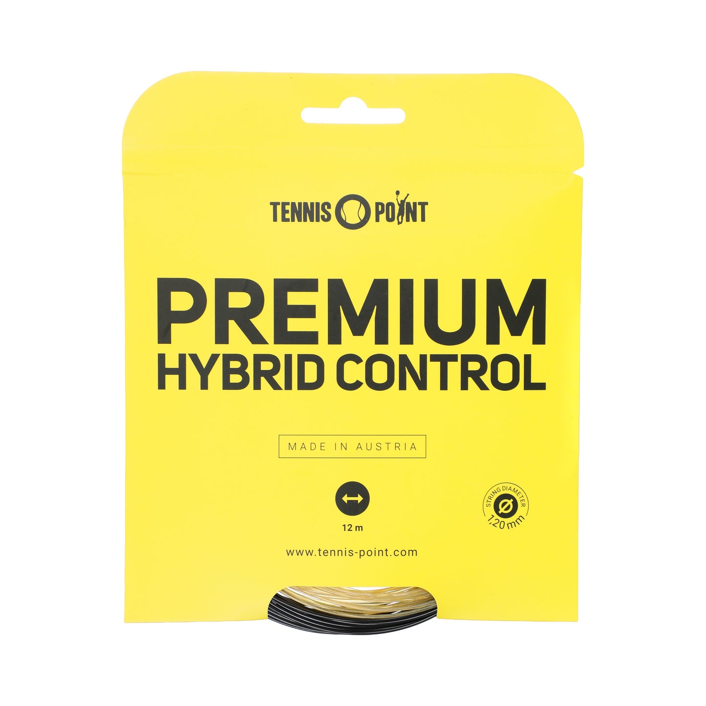 Tennis-Point Premium Hybrid Control Sets Individuales-Colores Naturales,Negro