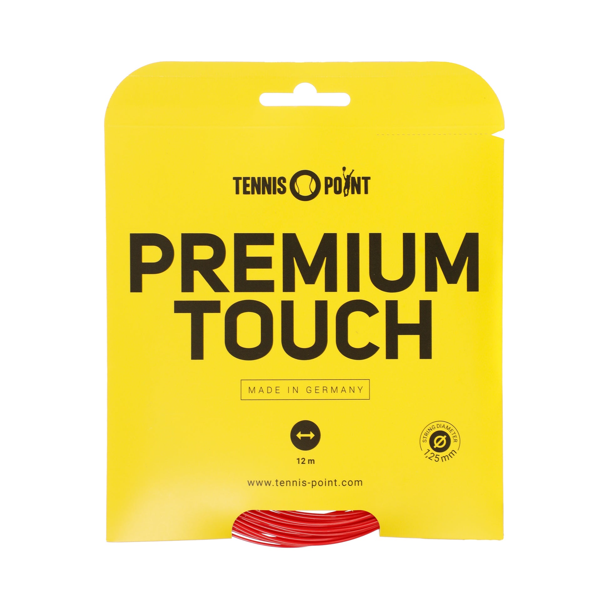 Tennis-Point Premium Touch Sets Individuales 12m-Rojo