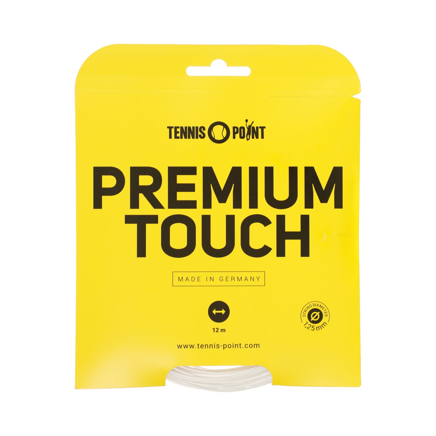 Tennis-Point Premium Touch Sets Individuales 12m-Blanco