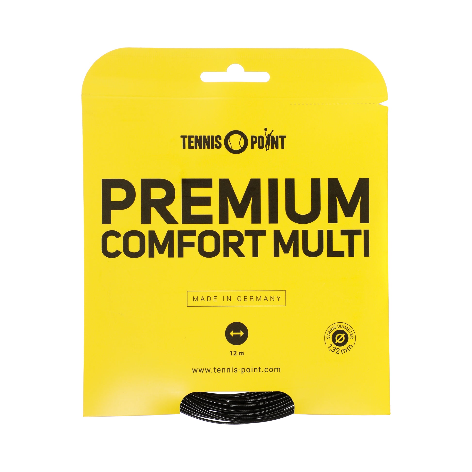 Tennis-Point Premium Comfort Multi Sets Individuales 12m-Negro