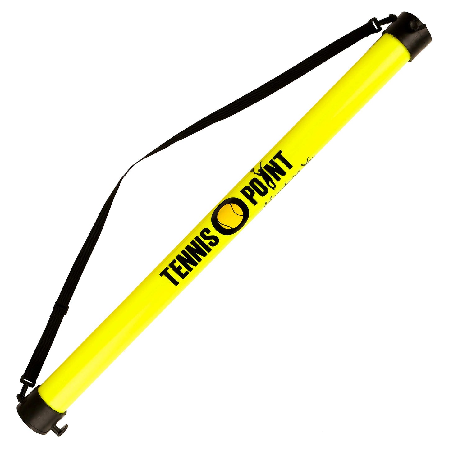 Tennis-Point Tubo Recogepelotas-Amarillo,Negro
