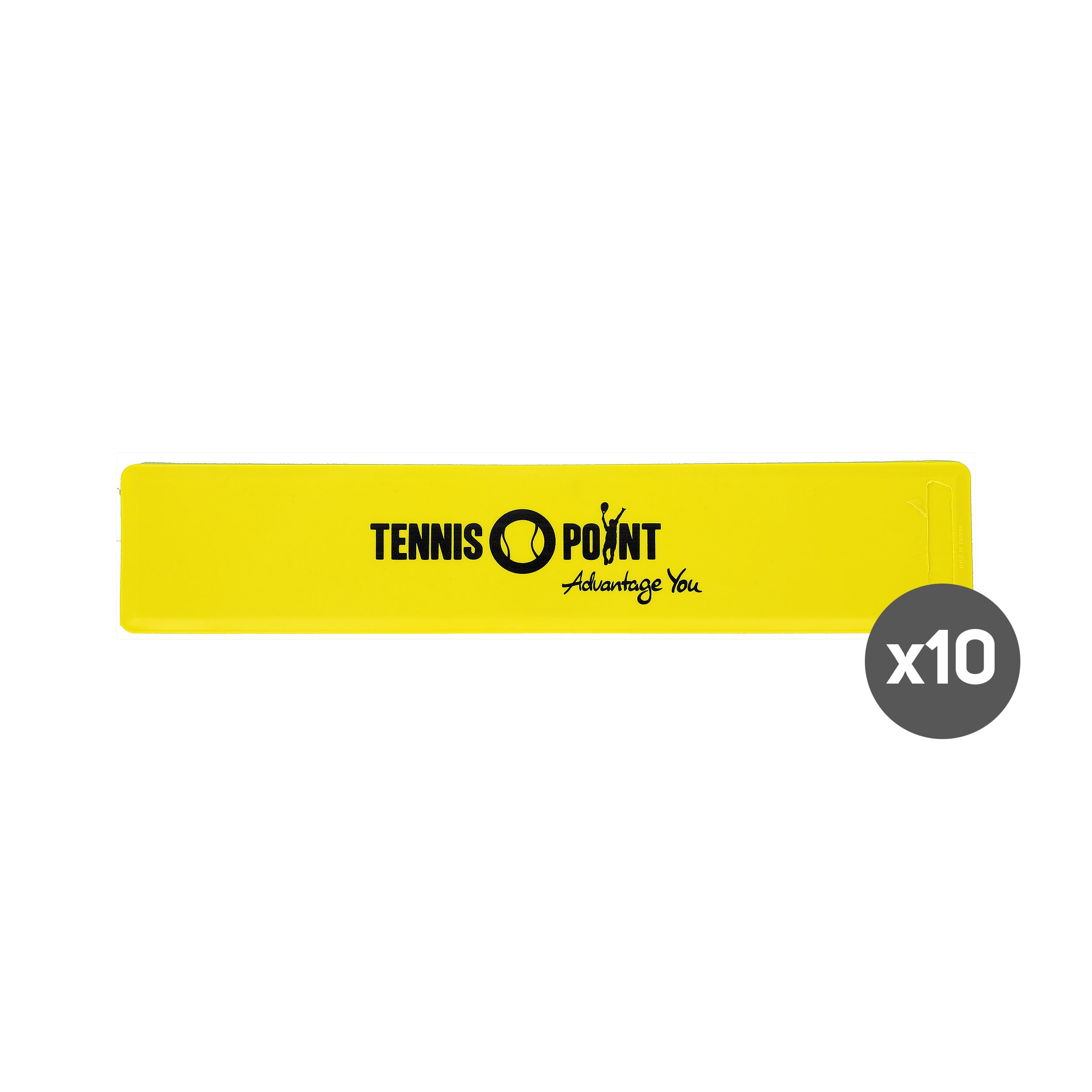 Tennis-Point 10er Pack Línea De Señalización-Amarillo,Negro