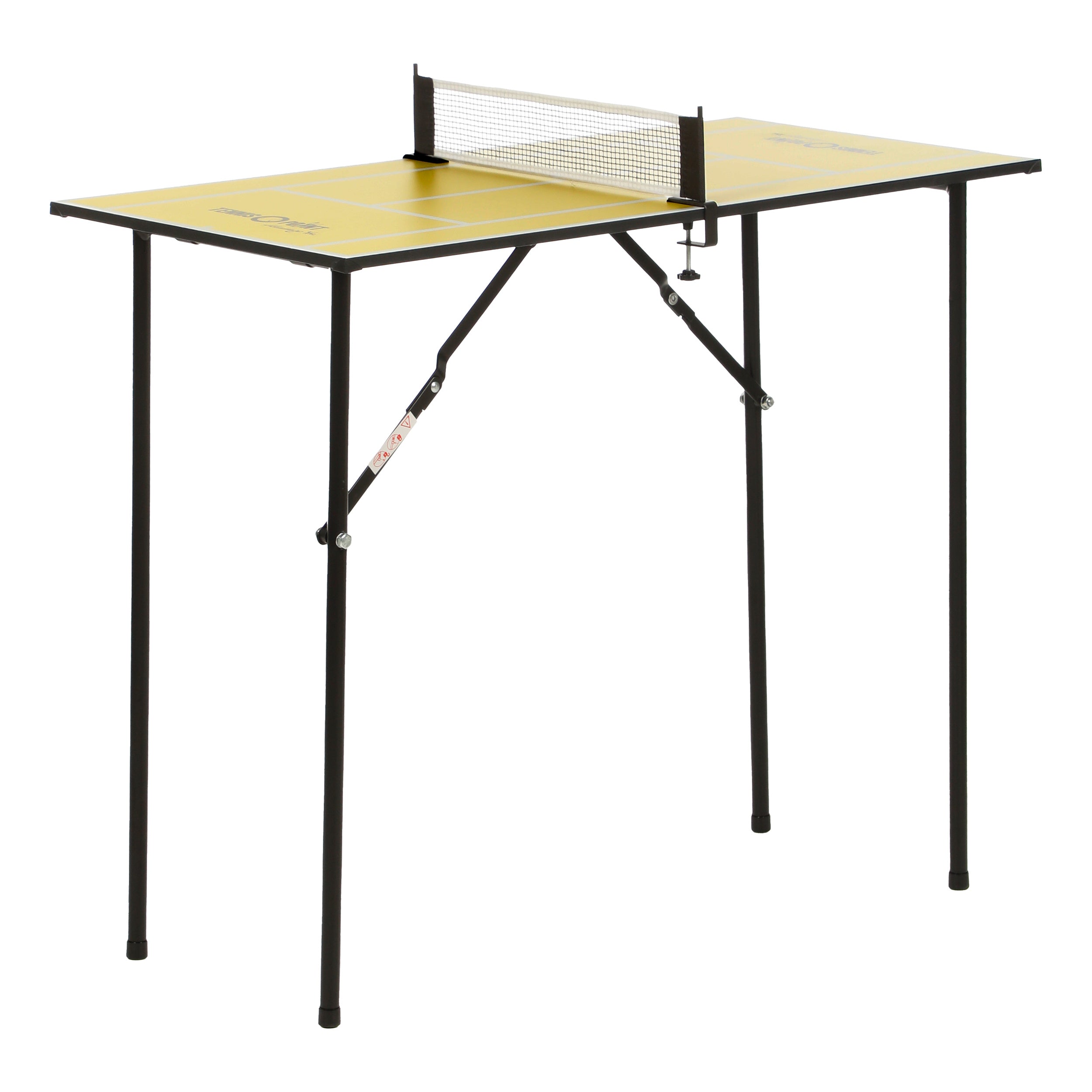 Tennis-Point Mini Mesa De Ping-pong-Plateado,Negro