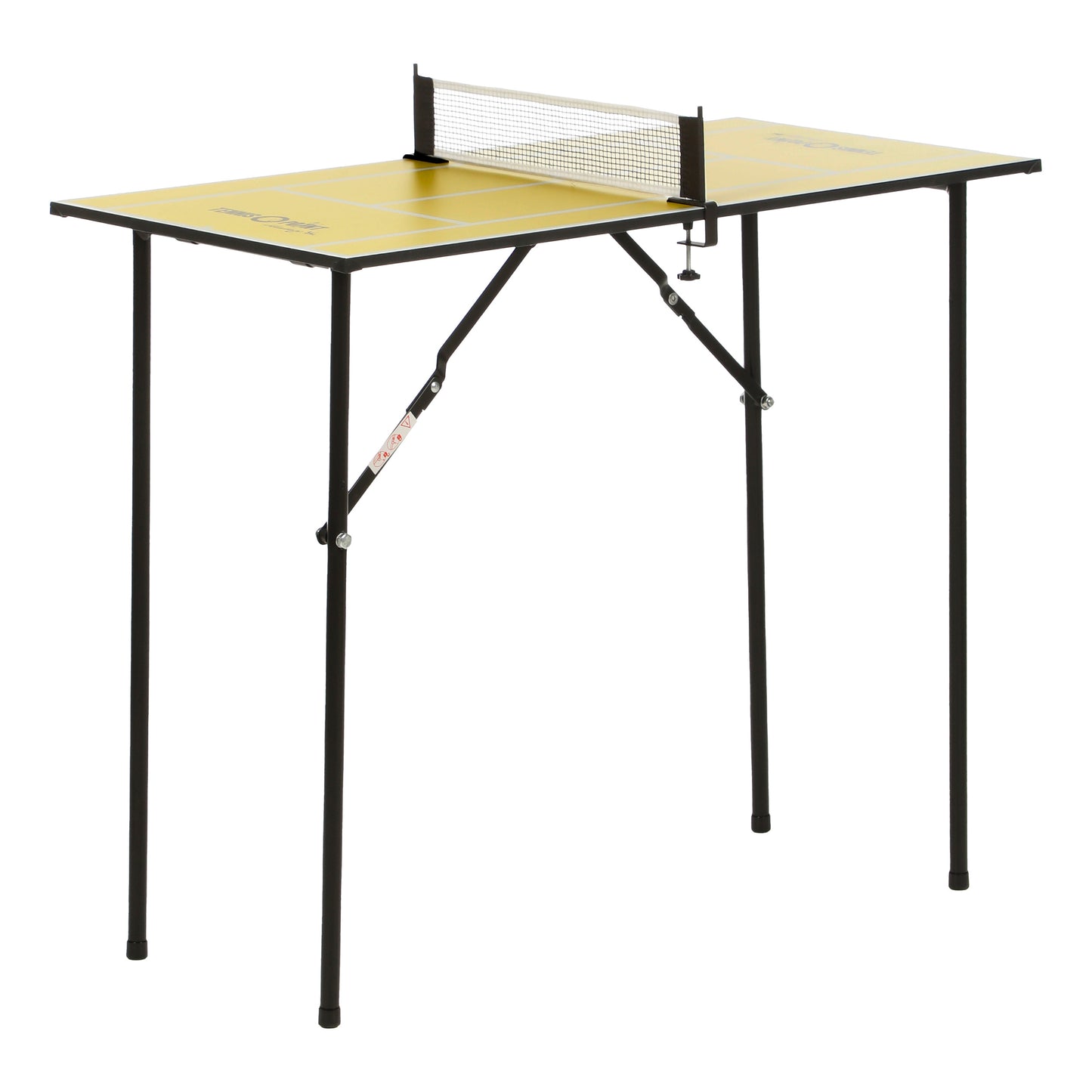 Tennis-Point Mini Mesa De Ping-pong-Plateado,Negro