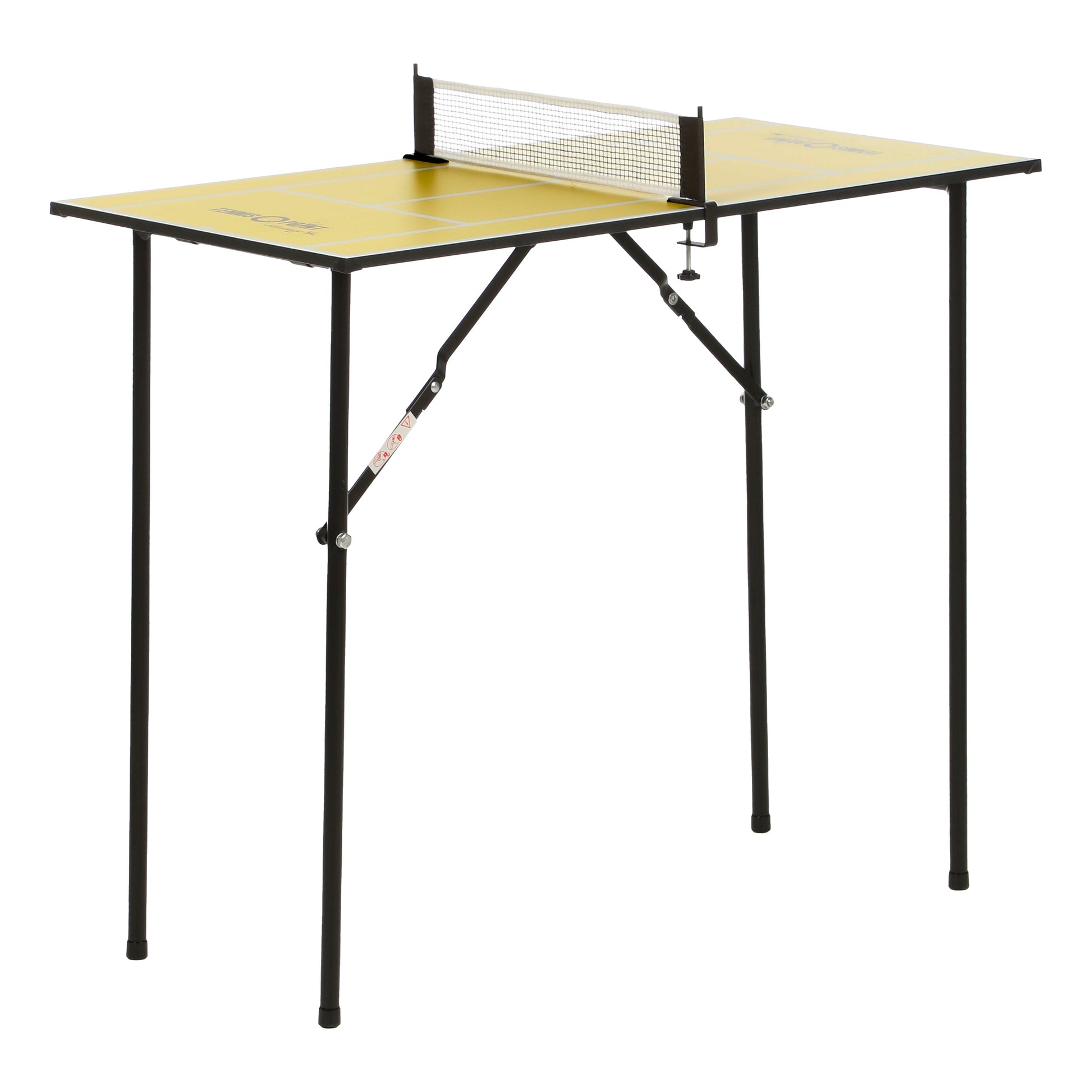 Tennis-Point Mini Mesa De Ping-pong-Plateado,Negro