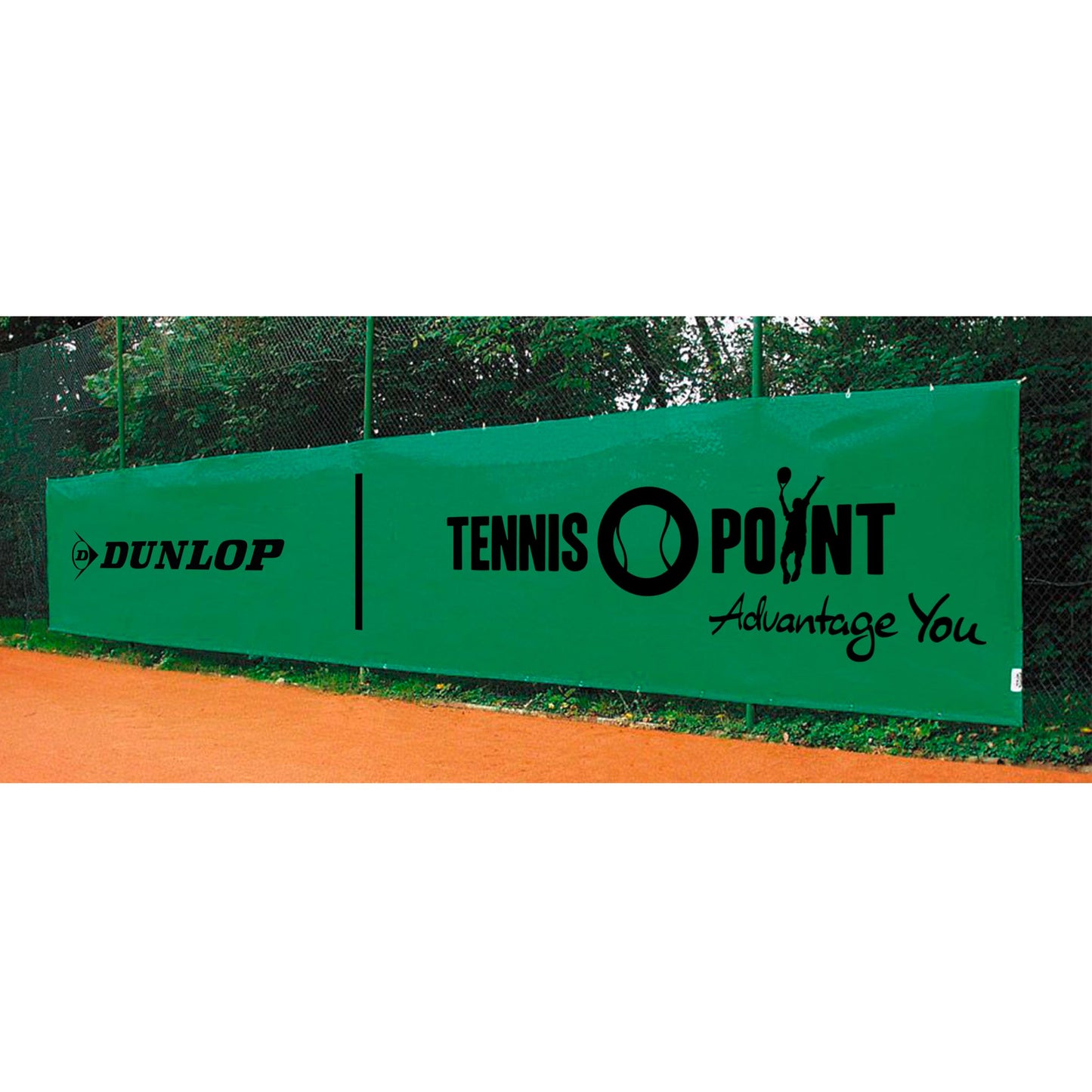 Tennis-Point Dunlop 12x2m Panel-Verde