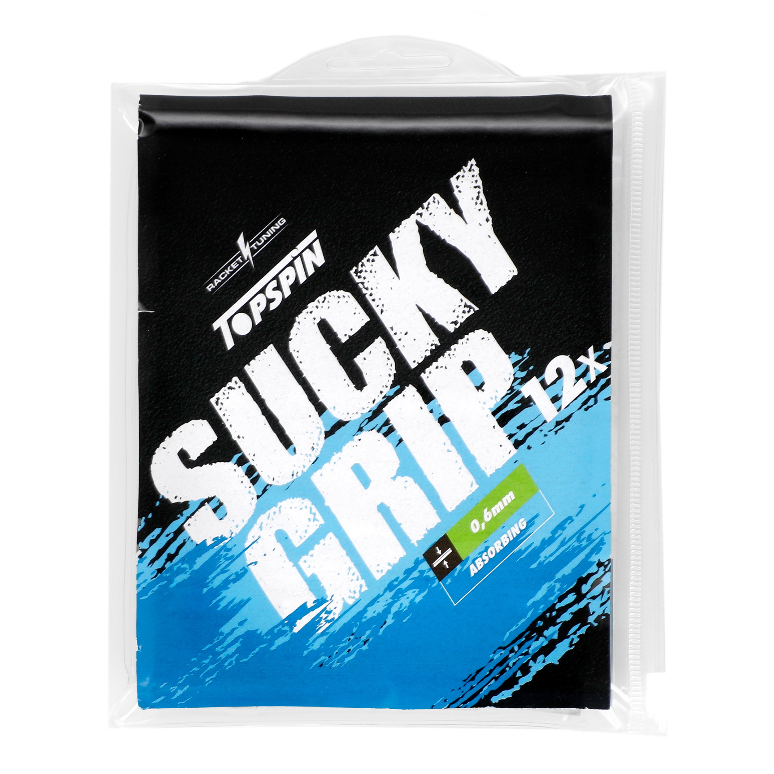 Topspin Sucky Grip Pack De 12-Gris