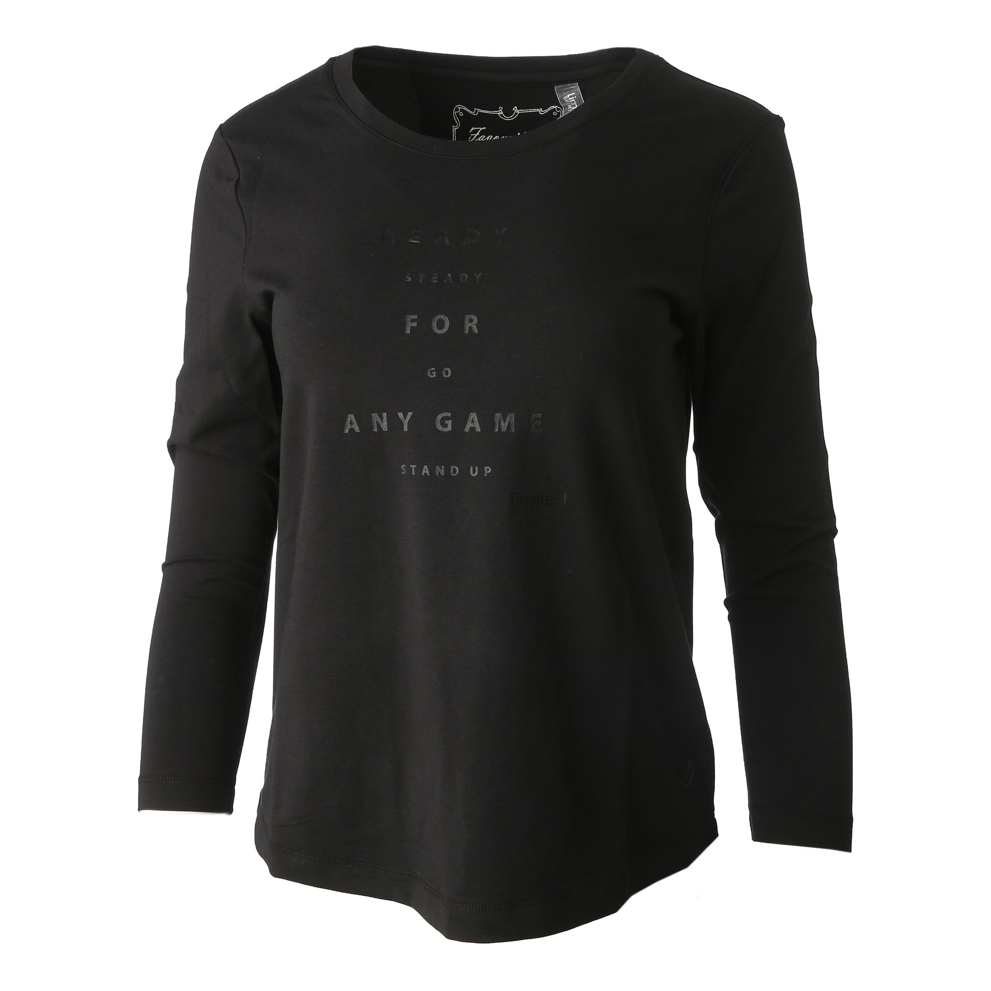 Limited Sports Laura Camiseta de manga larga Mujeres - negro, plateado