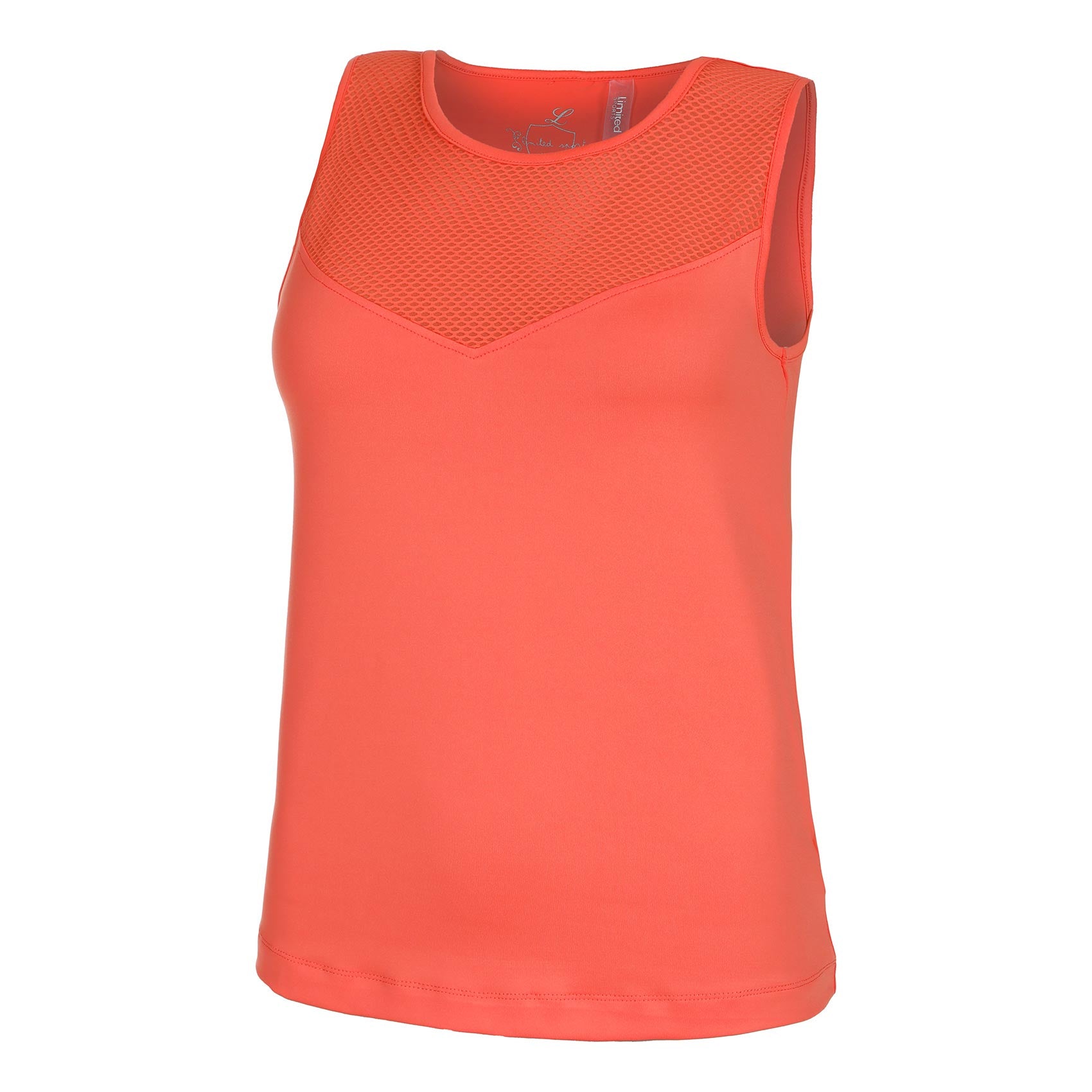 Limited Sports Tina Camiseta de tirantes Mujeres - coral