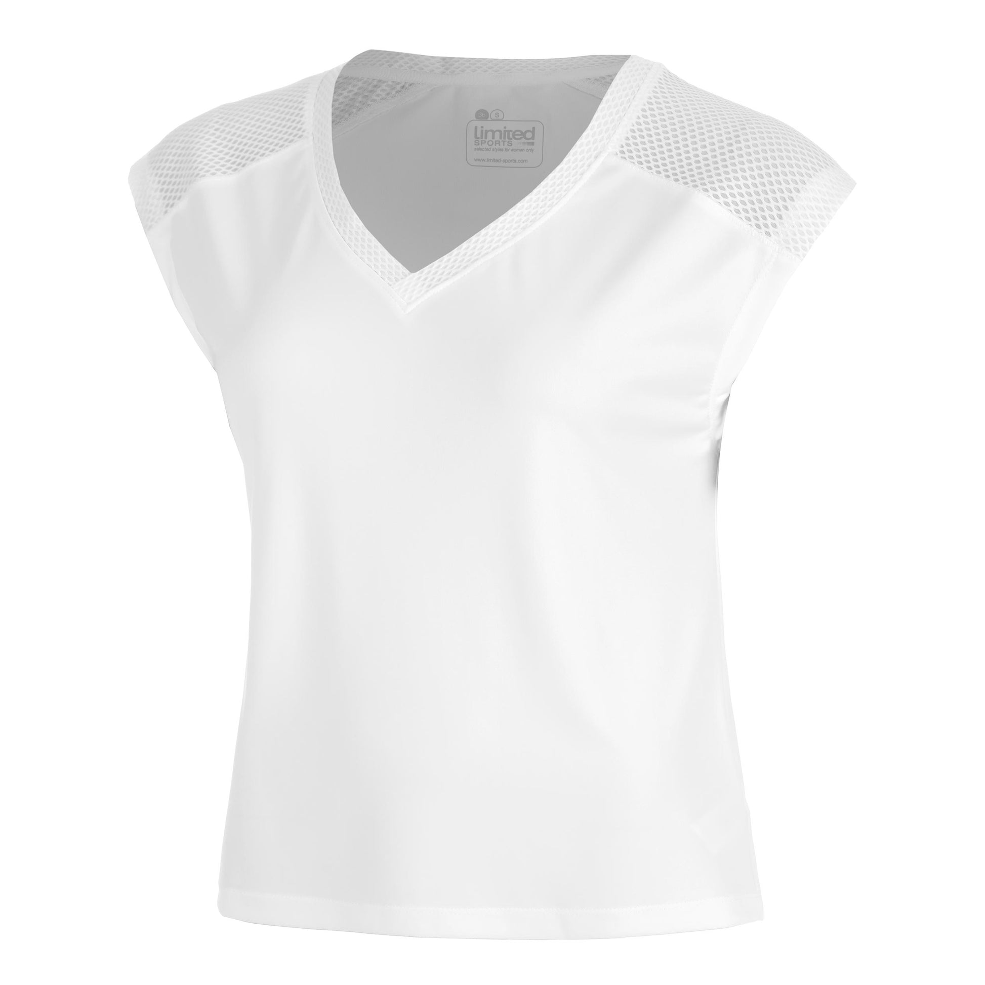 Limited Sports Carole Camiseta de manga corta Mujeres - blanco