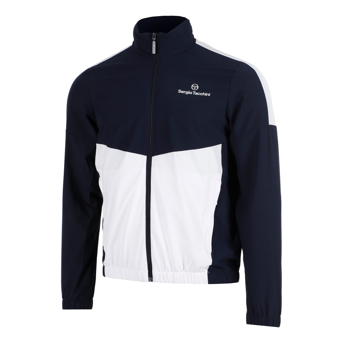 Sergio Tacchini Giardino Chaqueta de entrenamiento Hombres - azul oscuro, blanco