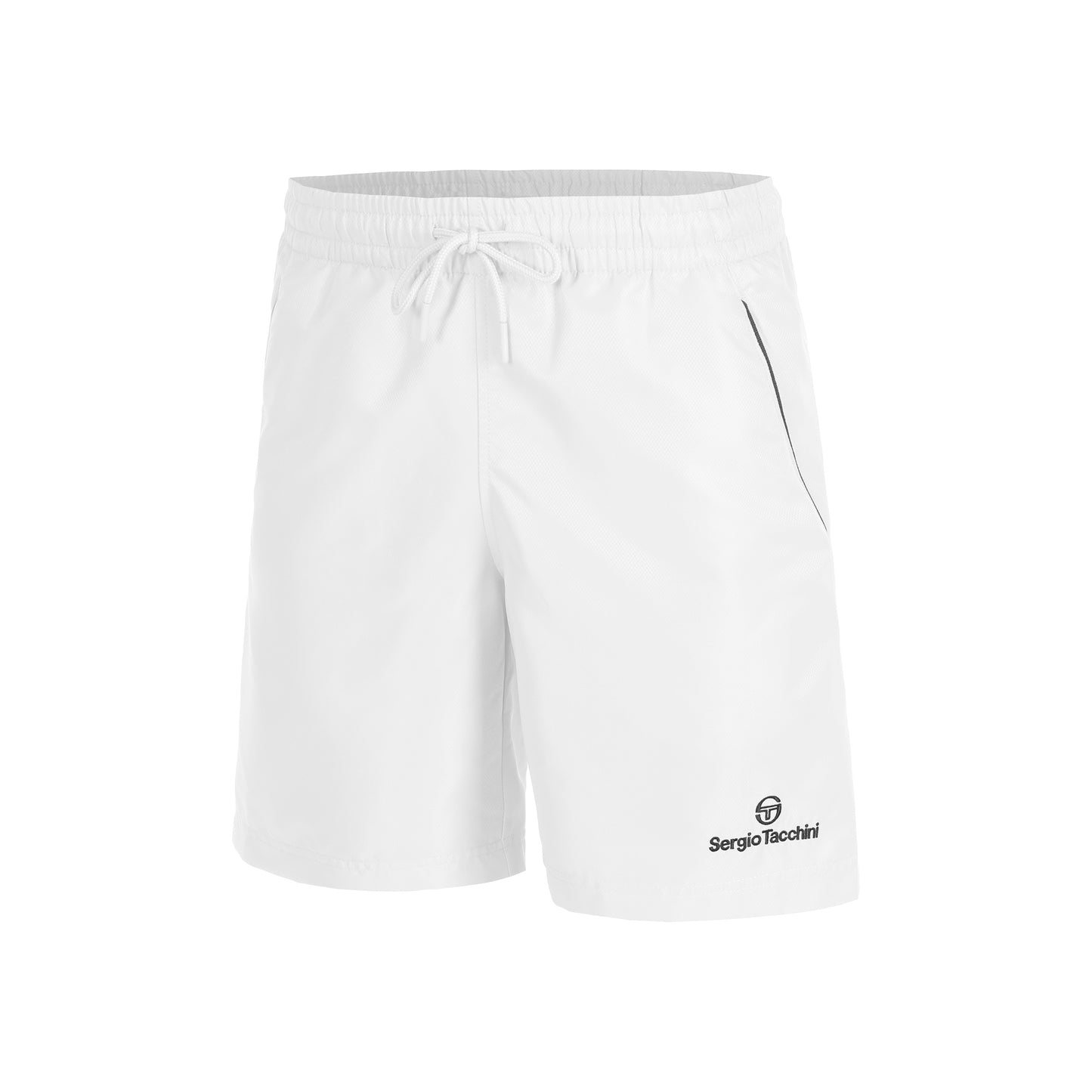 Sergio Tacchini Rob 024 PL Shorts Hombres - blanco, negro