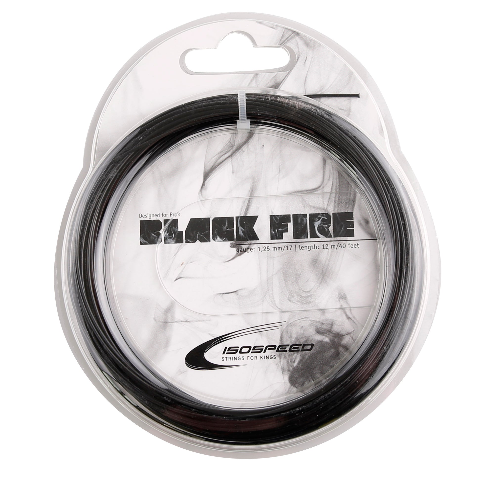 Isospeed Black Fire Sets Individuales 12m-Negro