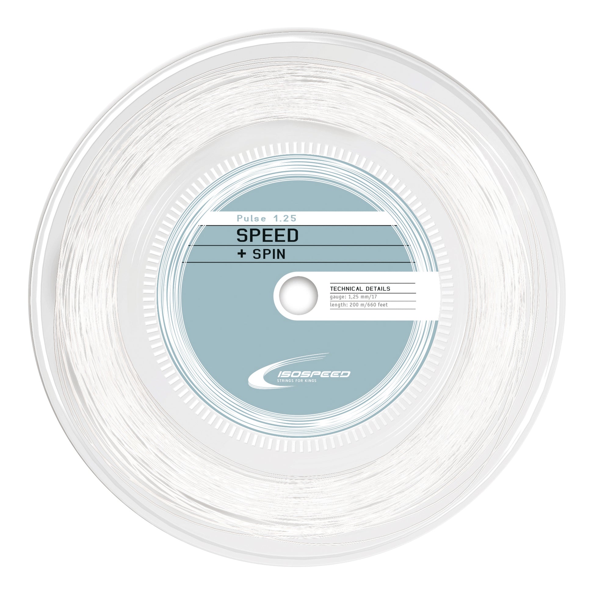 Isospeed Pulse Bobinas De Cordaje 200m-Blanco