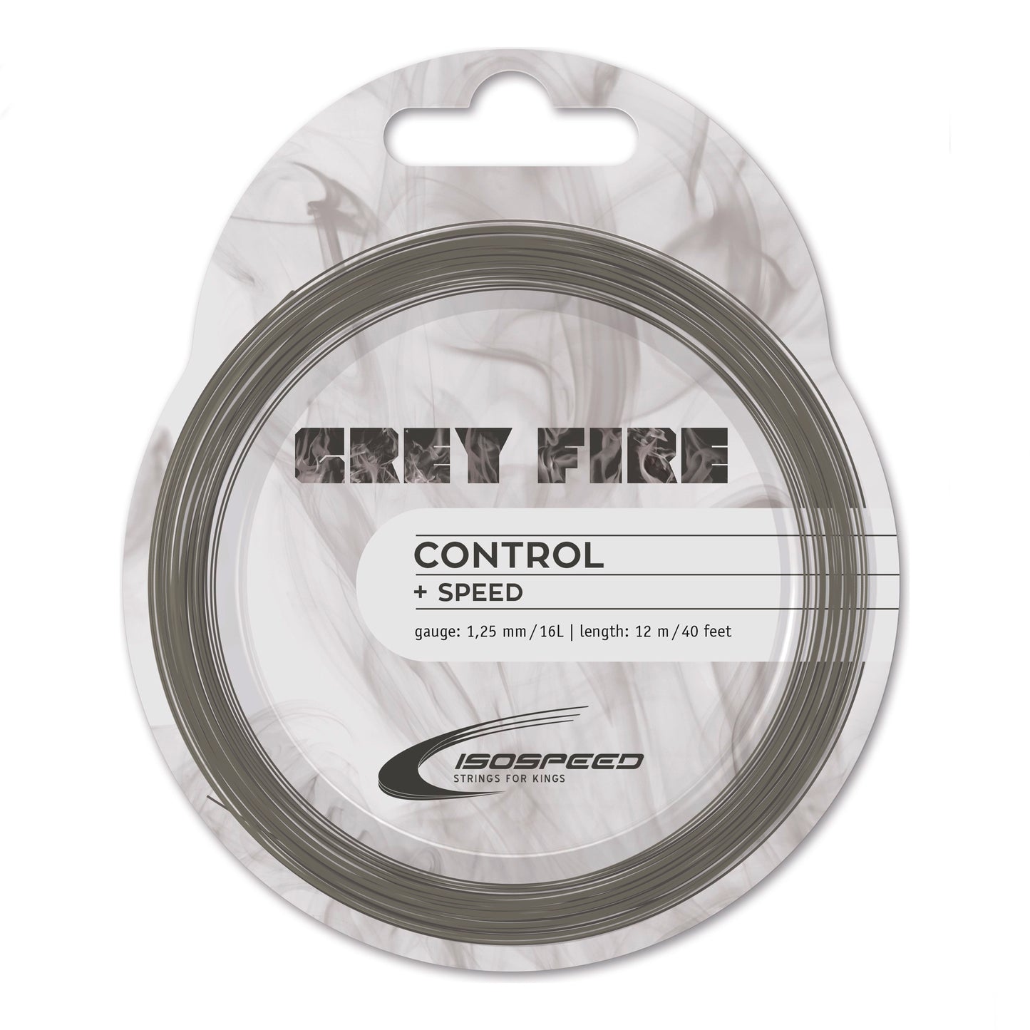 Isospeed Grey Fire Sets Individuales 12m-Gris