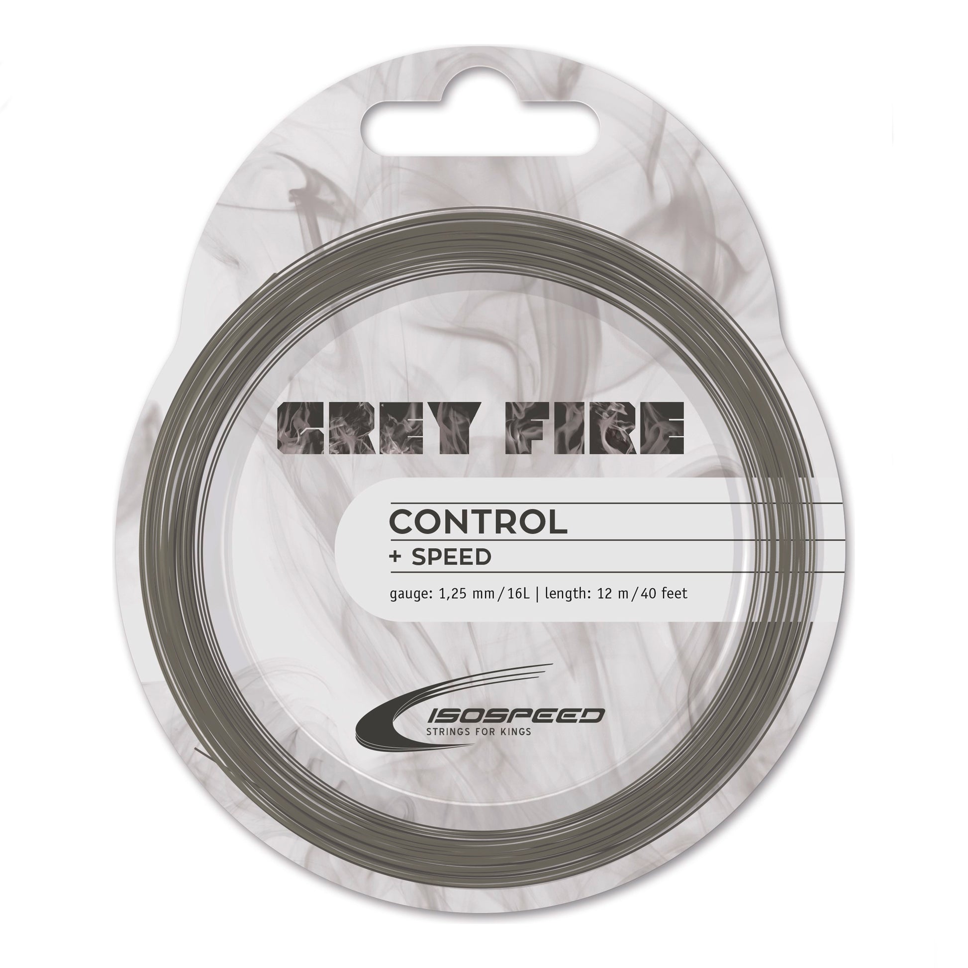Isospeed Grey Fire Sets Individuales 12m-Gris