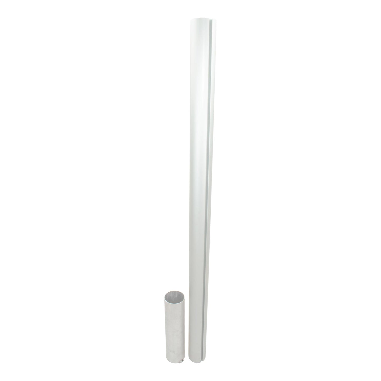 Tegra ASS Postes De Redes De Tenis 83mm Redondo,Aluminio-Plateado