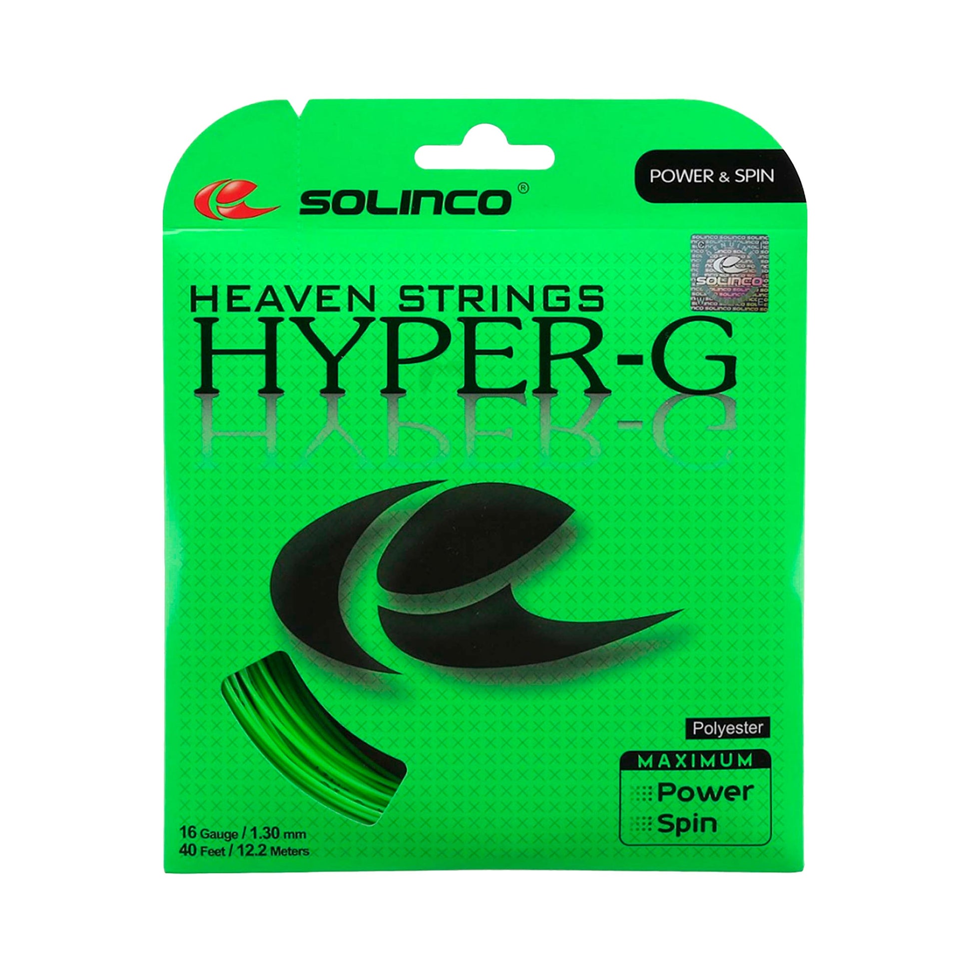 Solinco Hyper-G Sets Individuales 12,2m-Verde