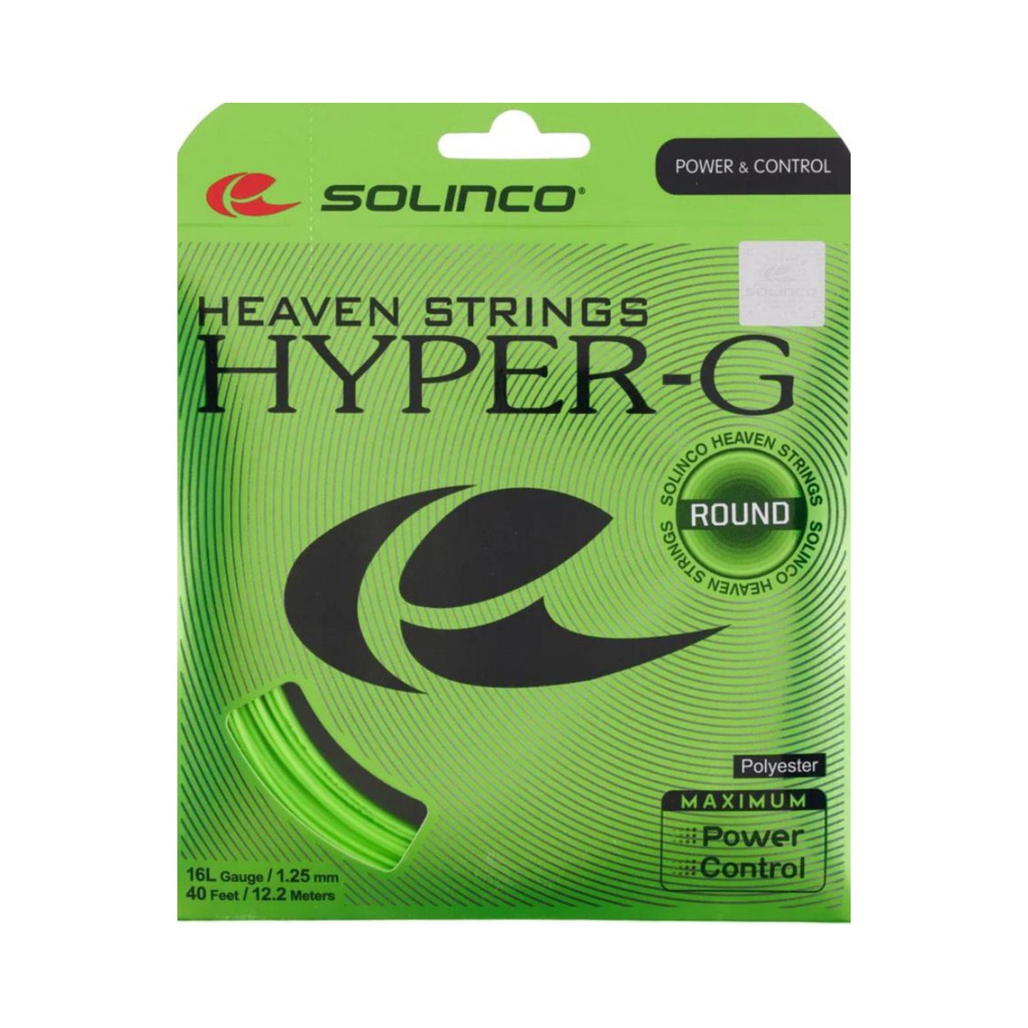 Solinco Hyper-G Round Sets Individuales-Verde