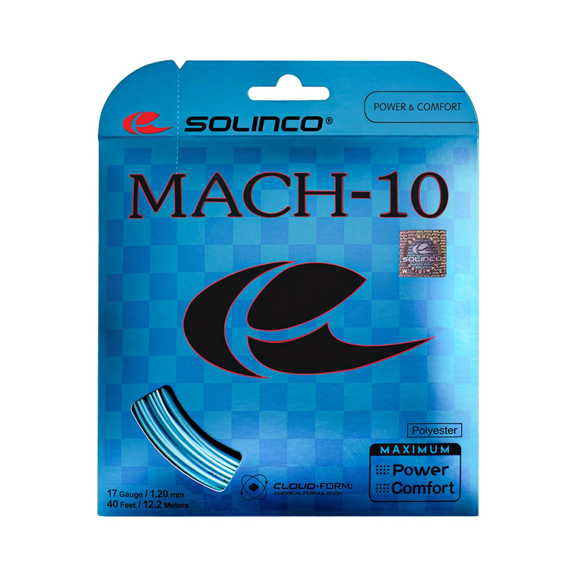 Solinco Mach 10 Sets Individuales-Azul