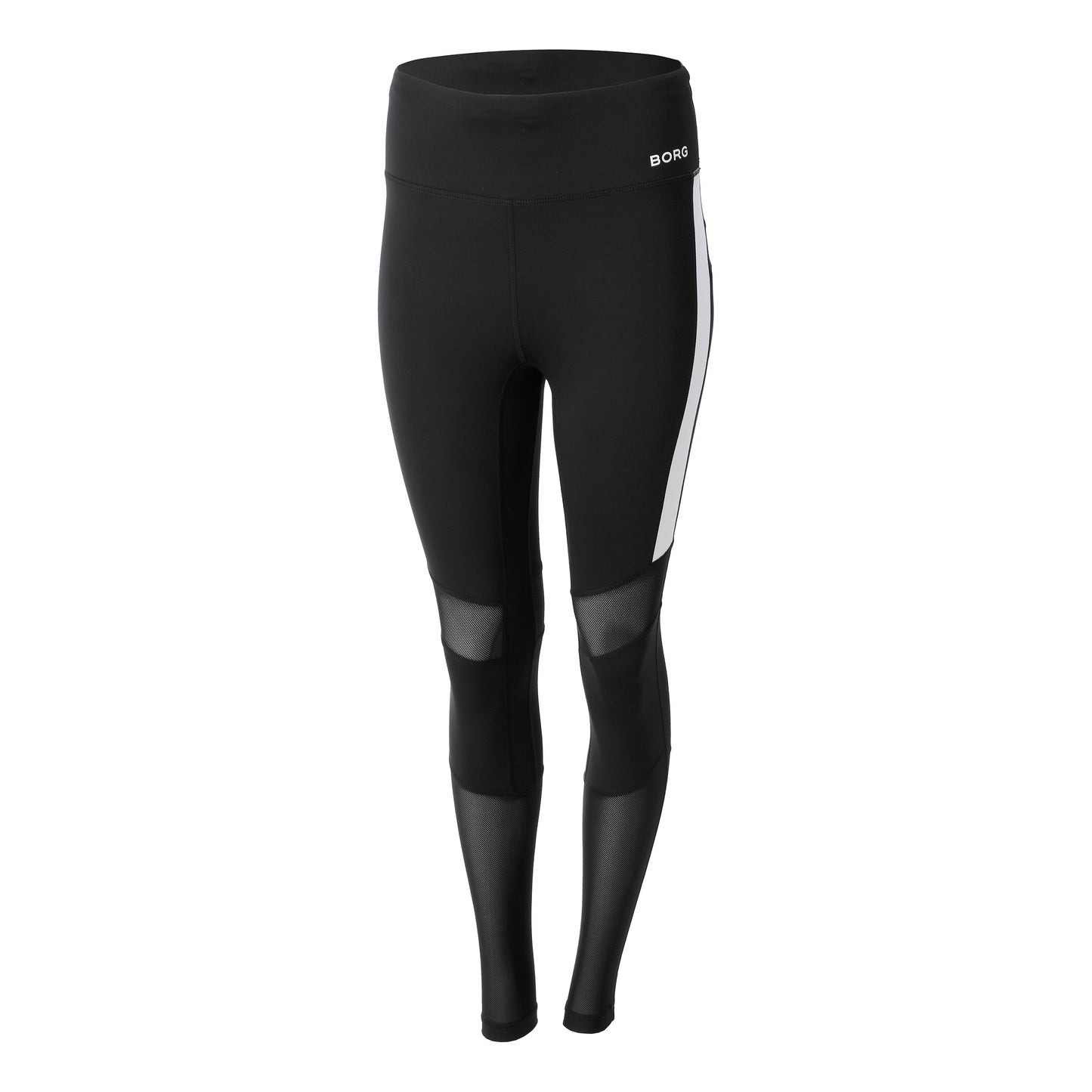 Björn Borg High Waist Block Malla Mujeres - negro, blanco