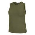 ACE Rib Pocket Camiseta de tirantes Mujeres - oliva,