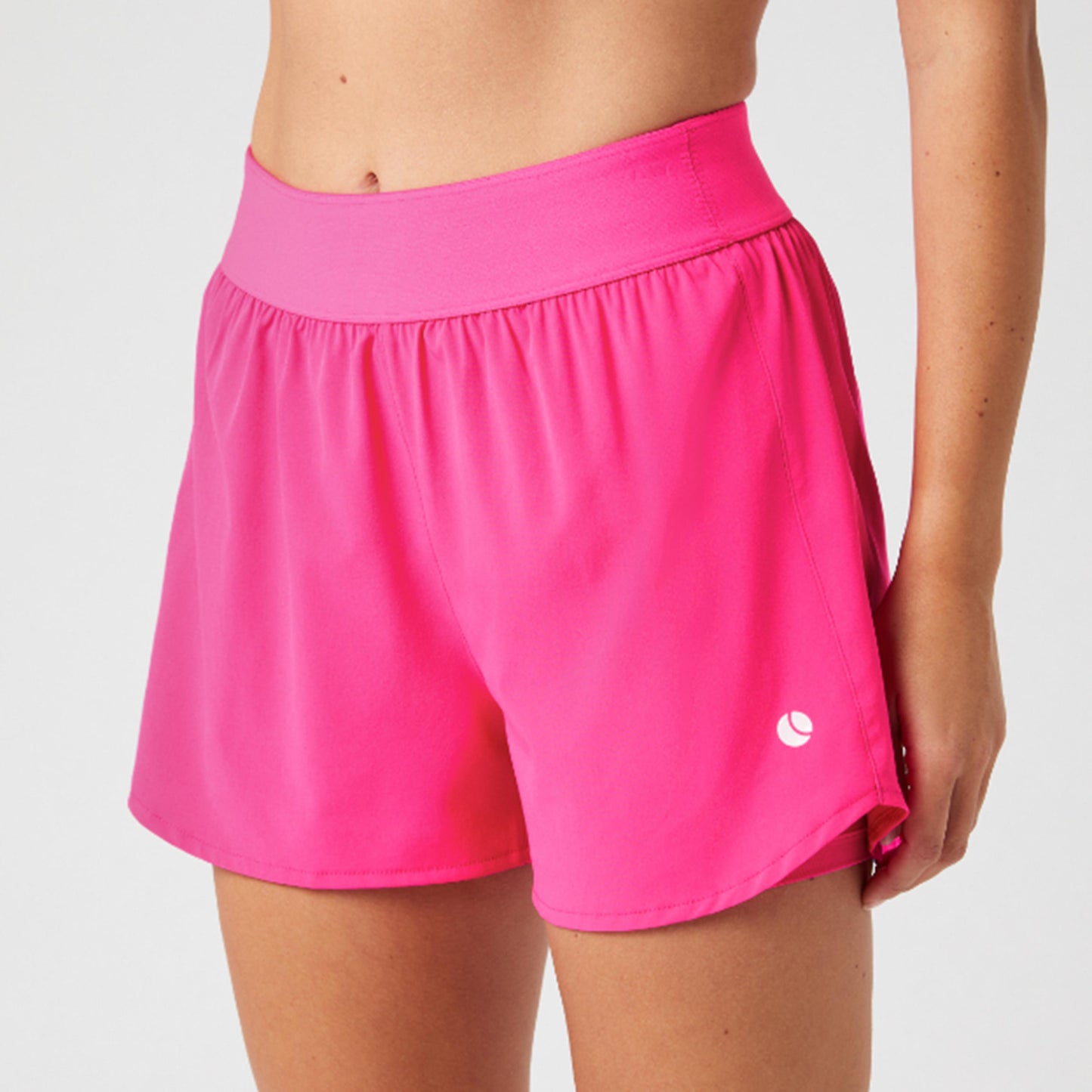Björn Borg Ace 2 In 1 Shorts Mujeres-Rosa