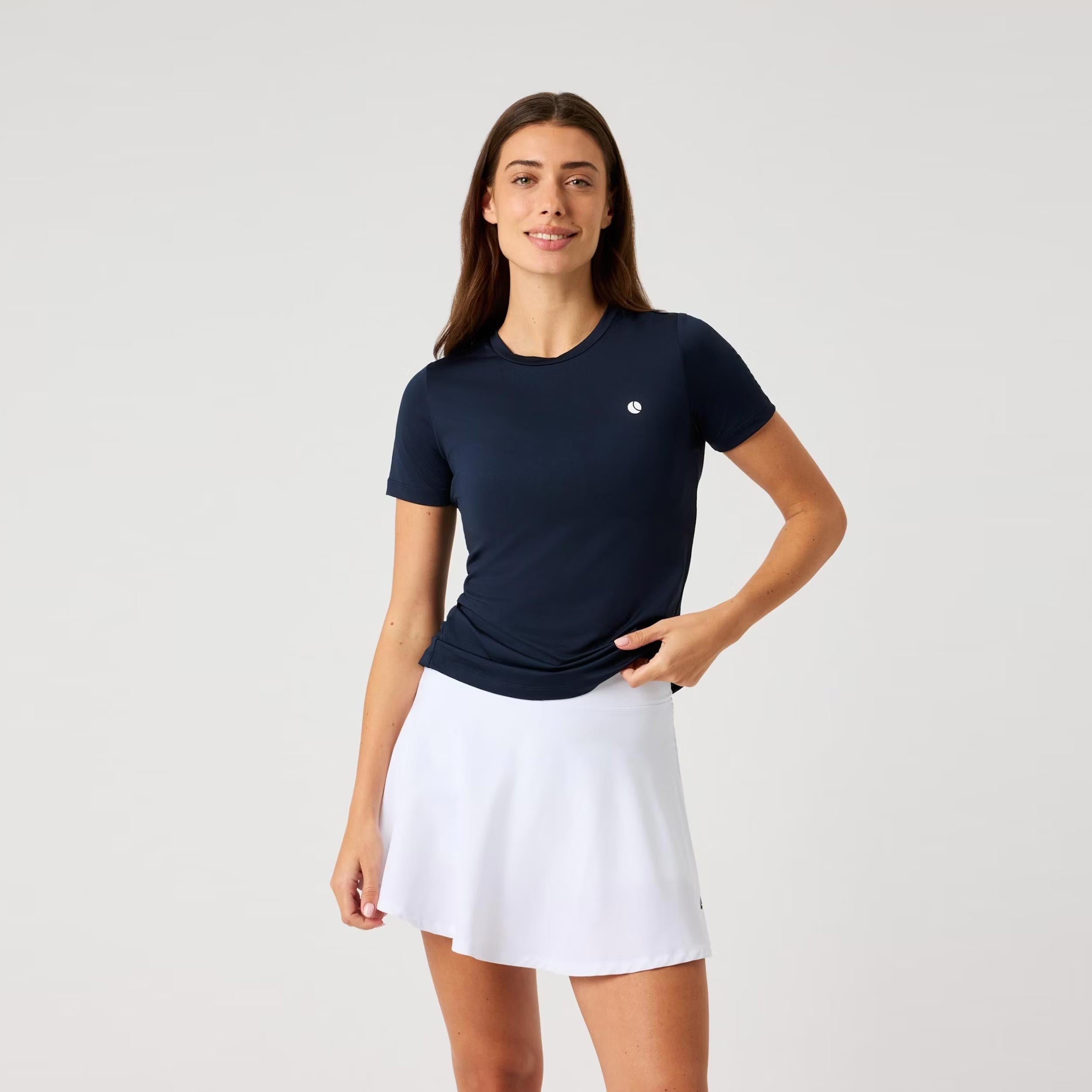 Björn Borg Ace Slim Camiseta de manga corta Mujeres - azul oscuro