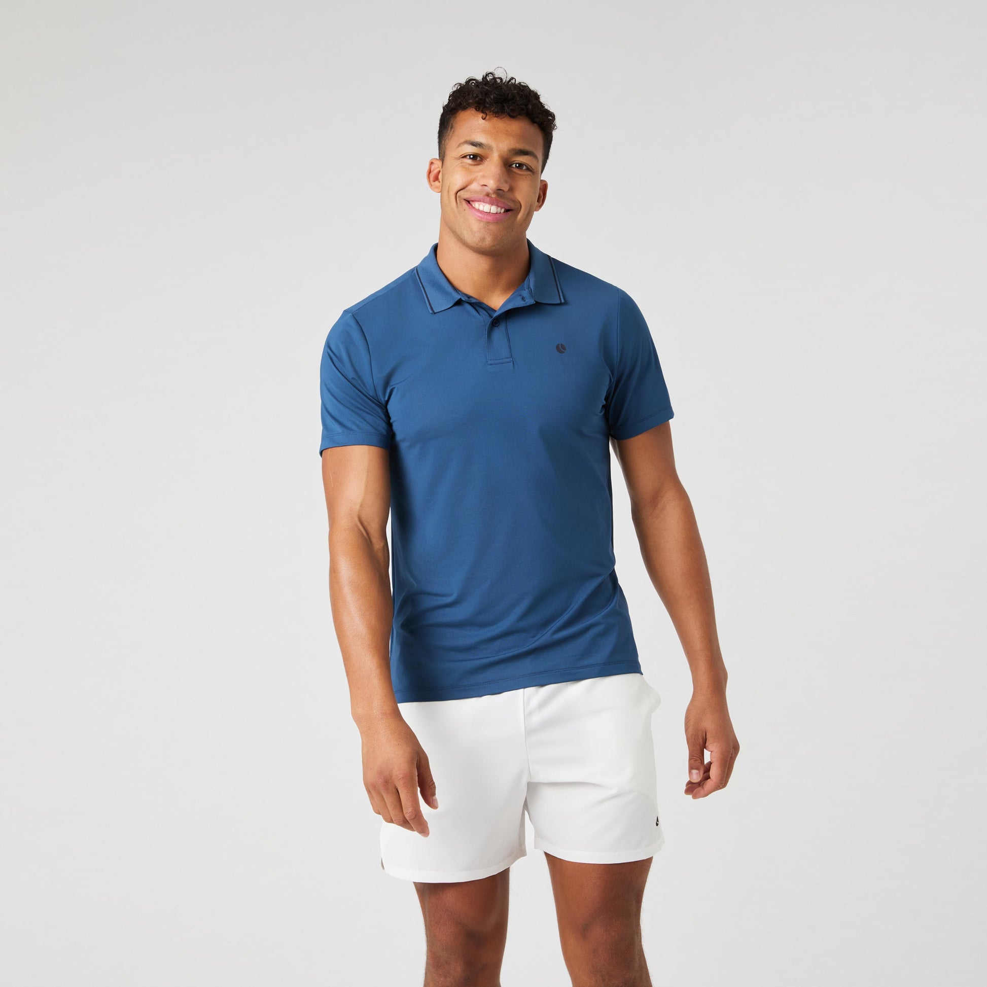 Björn Borg Ace Polo Hombres - color petróleo