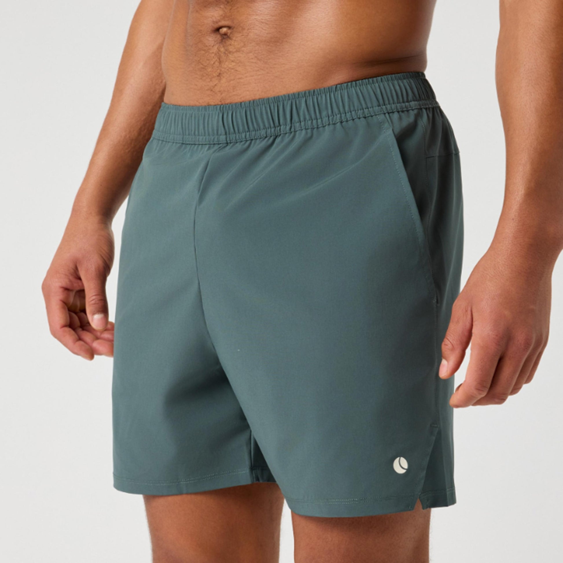 Björn Borg Ace Racquet 7 Inch Shorts Hombres-verde oscuro